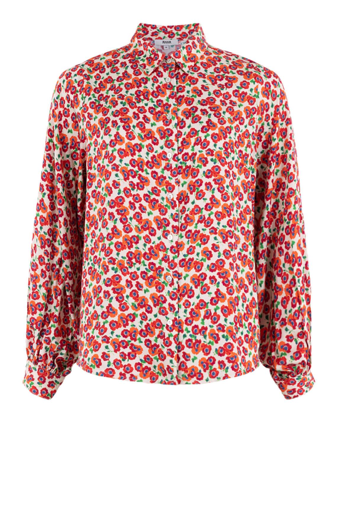 Blouse met bloemdessin