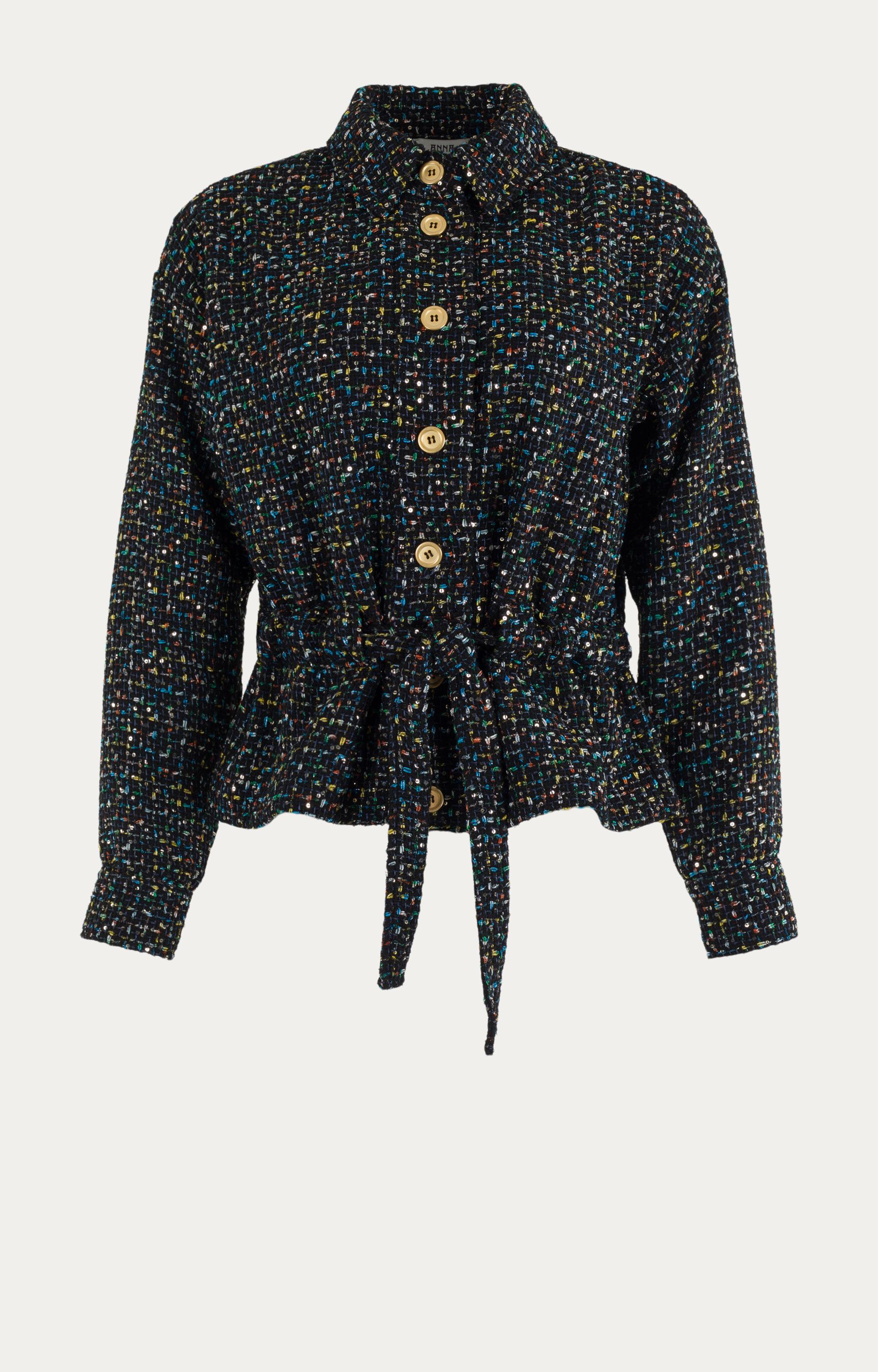 Blazer met pailletten