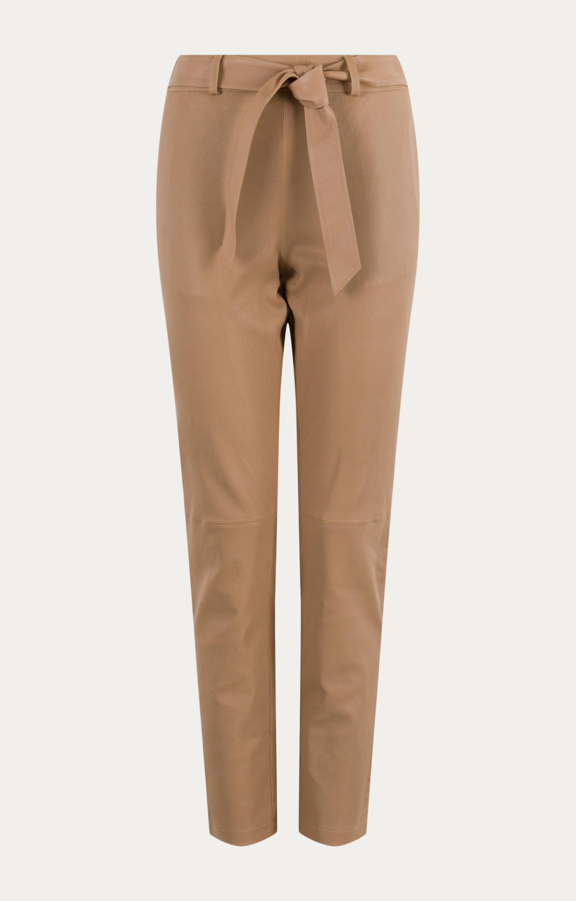 Leren broek