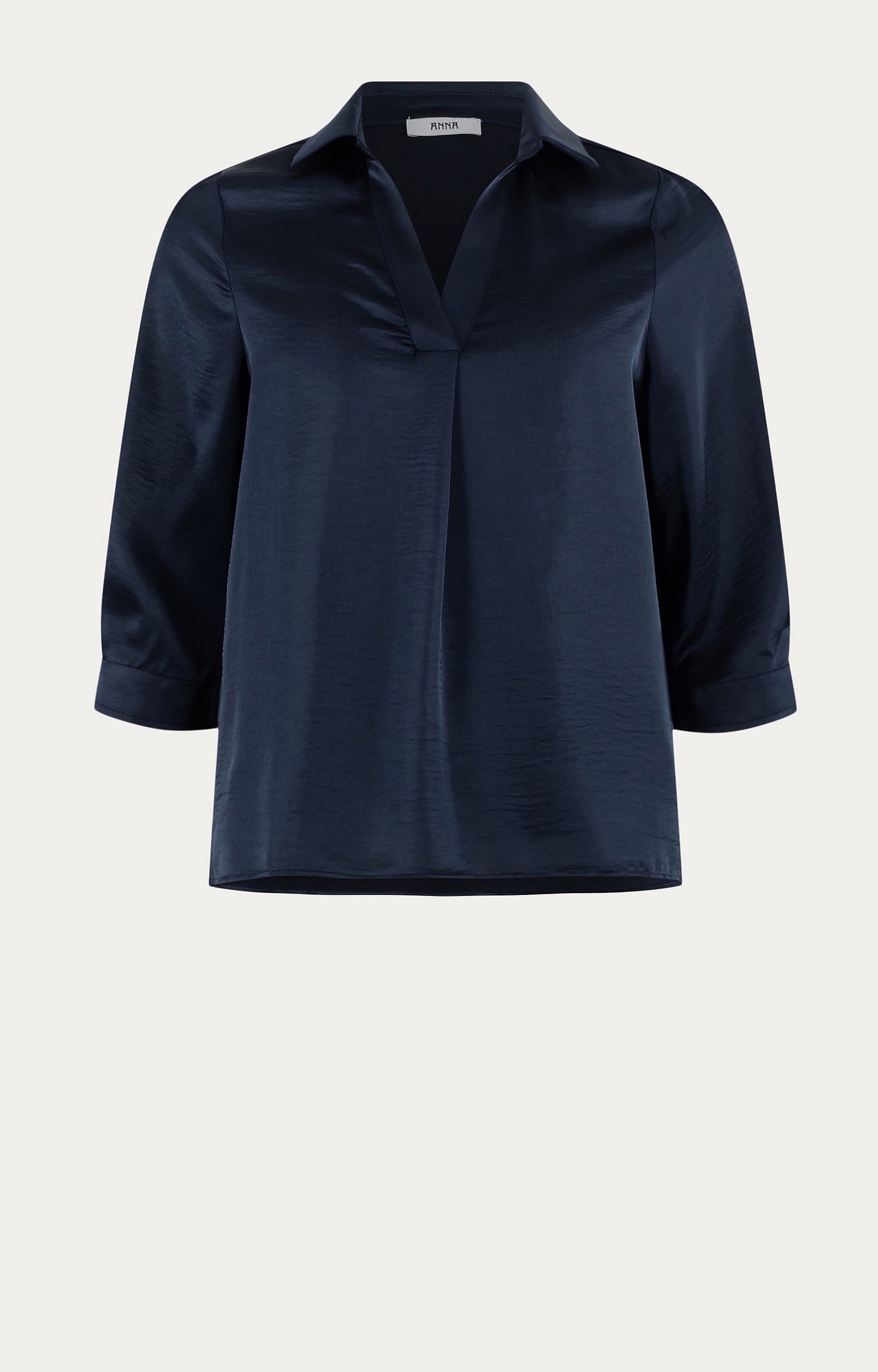 Satijnlook blouse