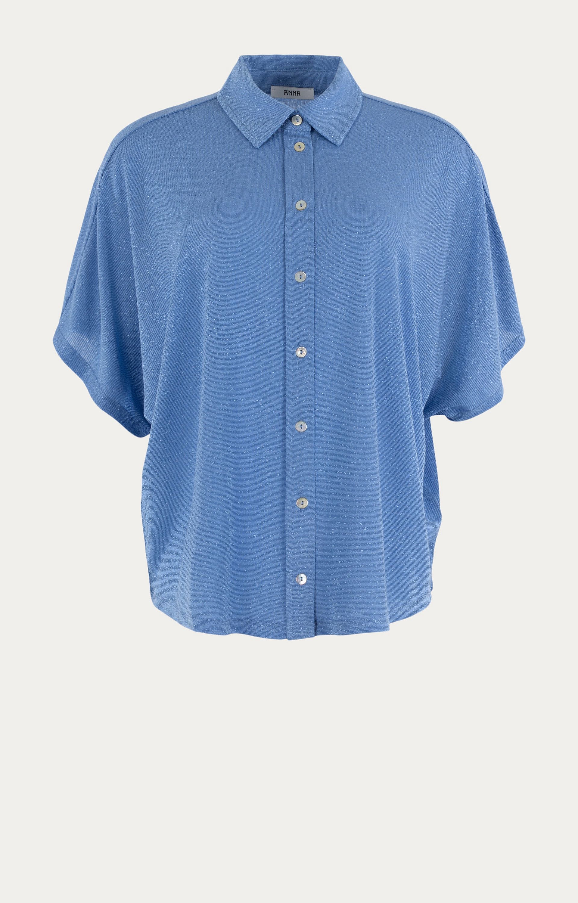 Blouse met lurex