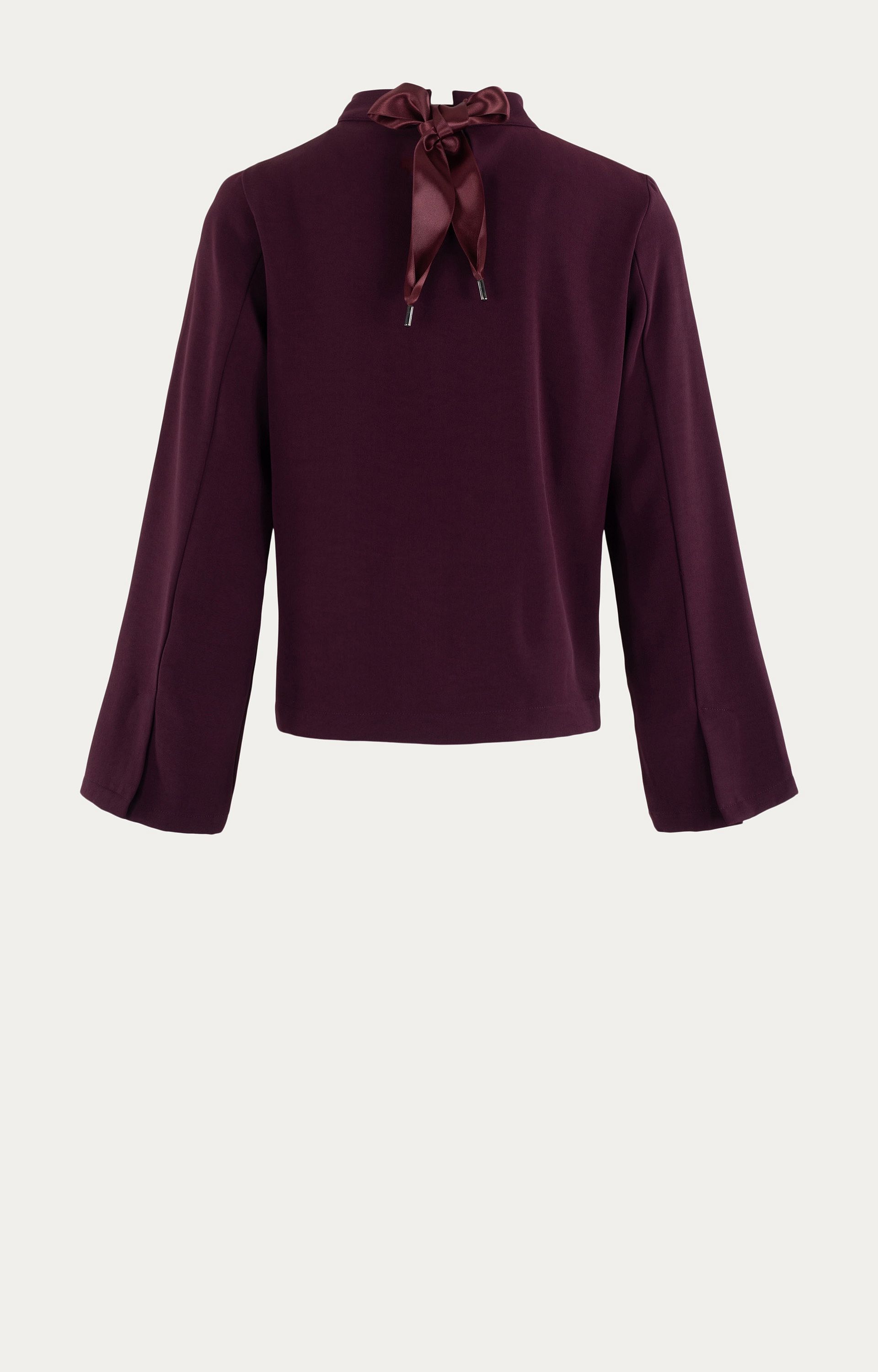 Blouse met strikdetail