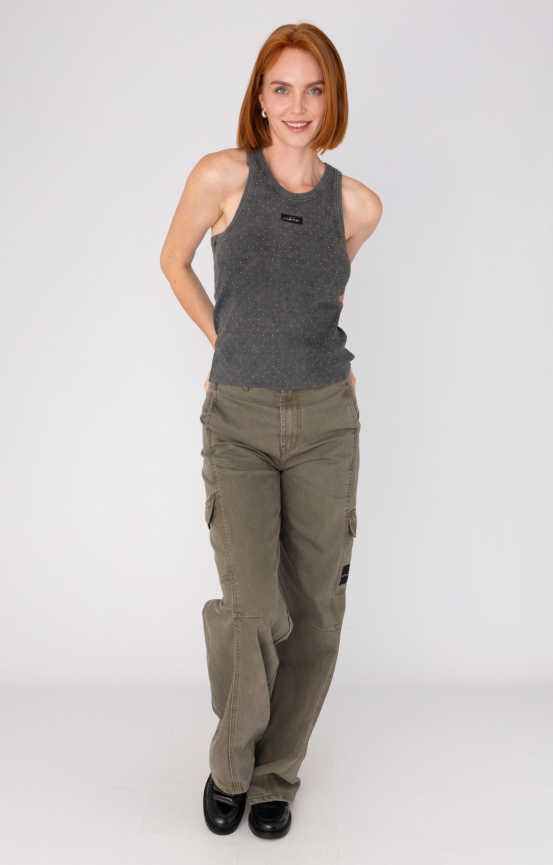 Top met glitter 