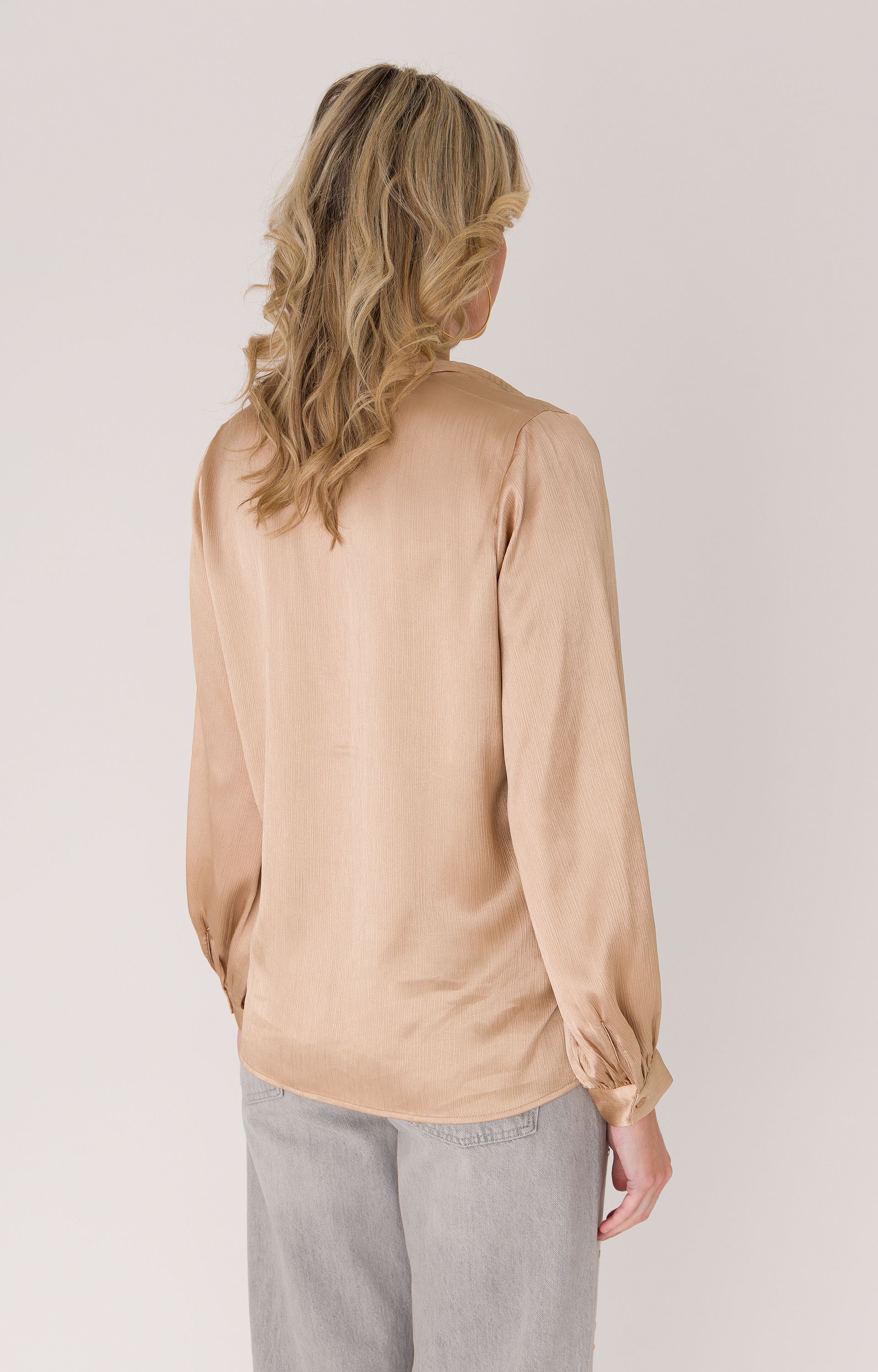 Blouse satijnlook