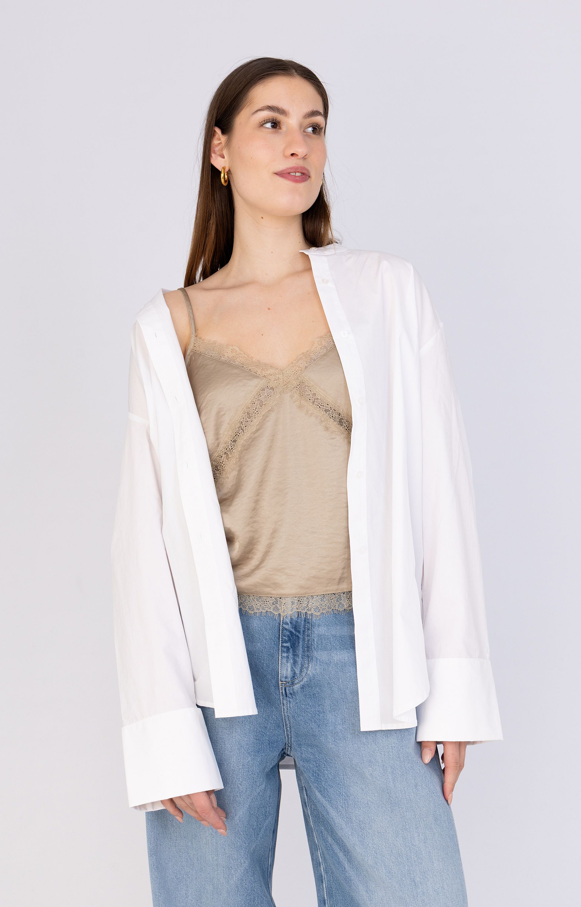 Lingerie top satijnlook