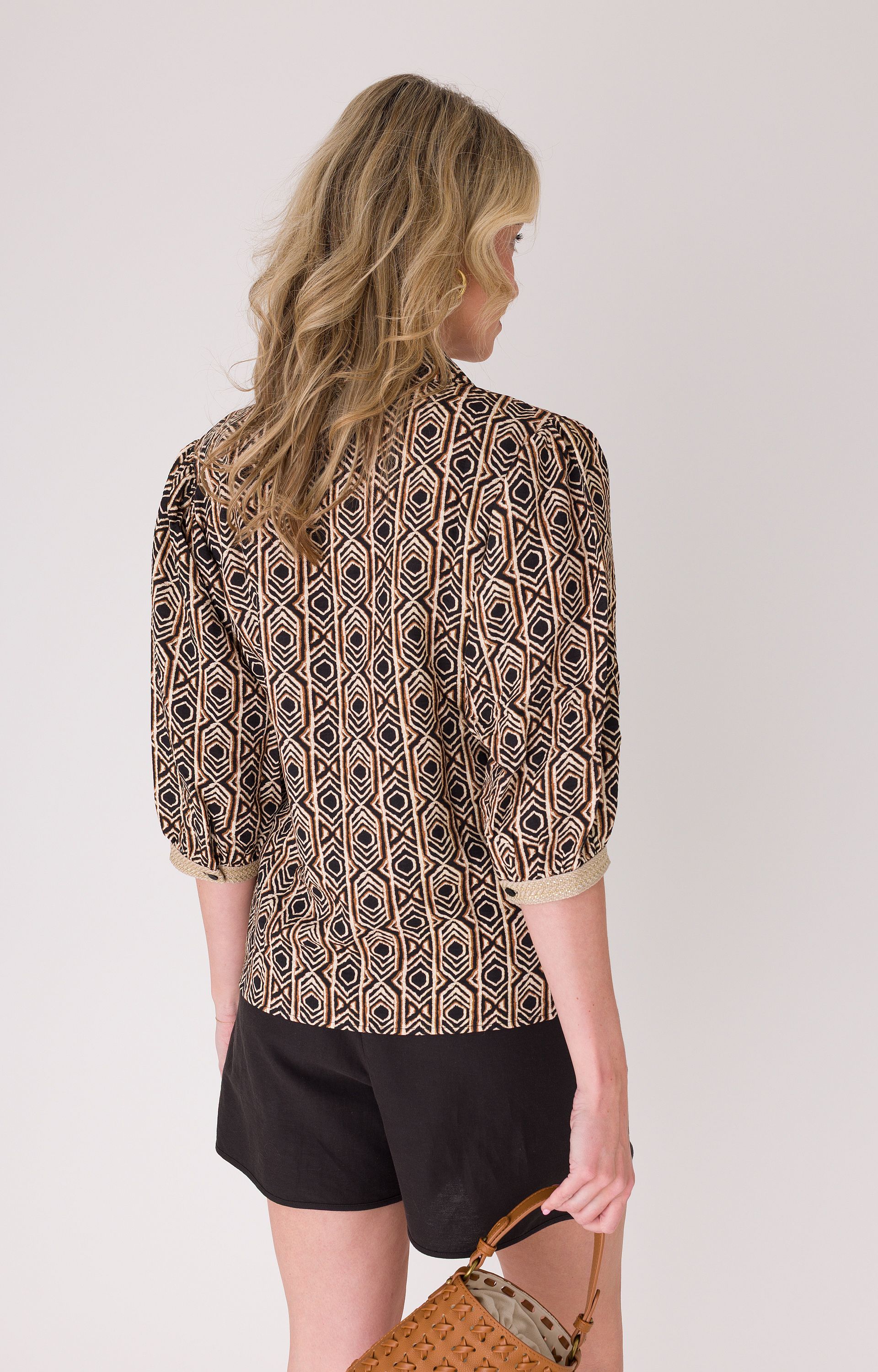 Blouse met print