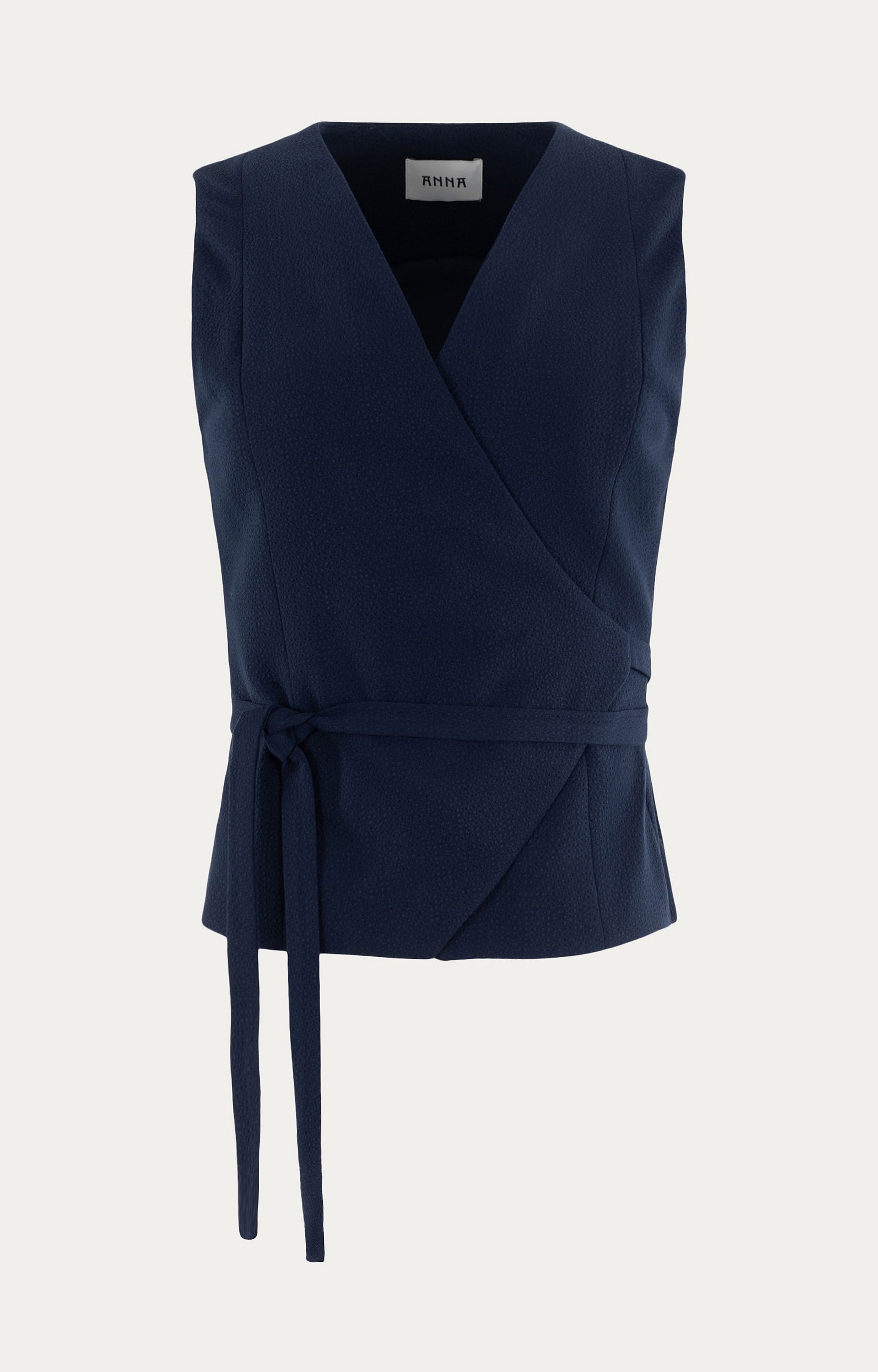 Gilet met structuur