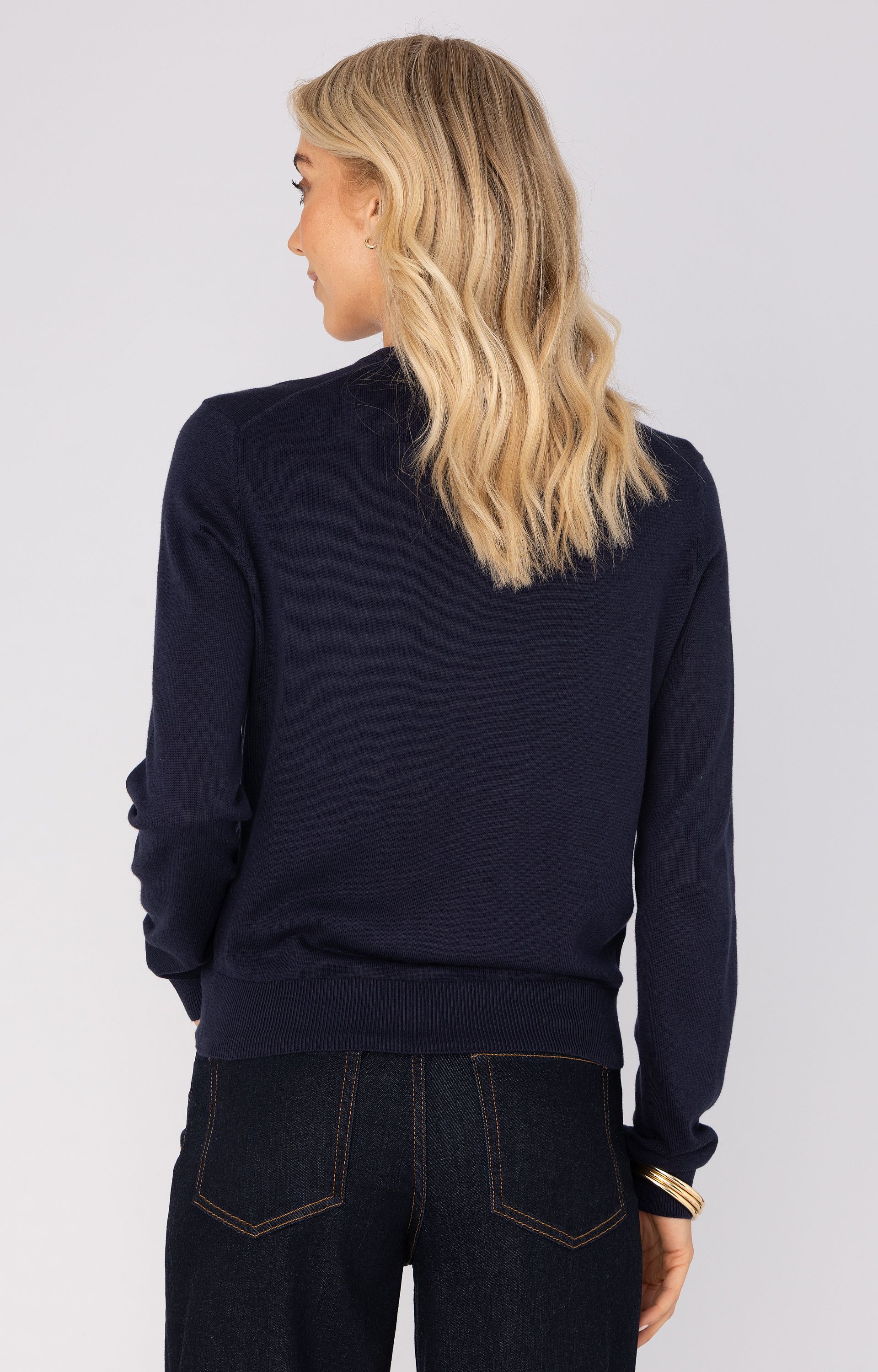 Vest fijngebreid 