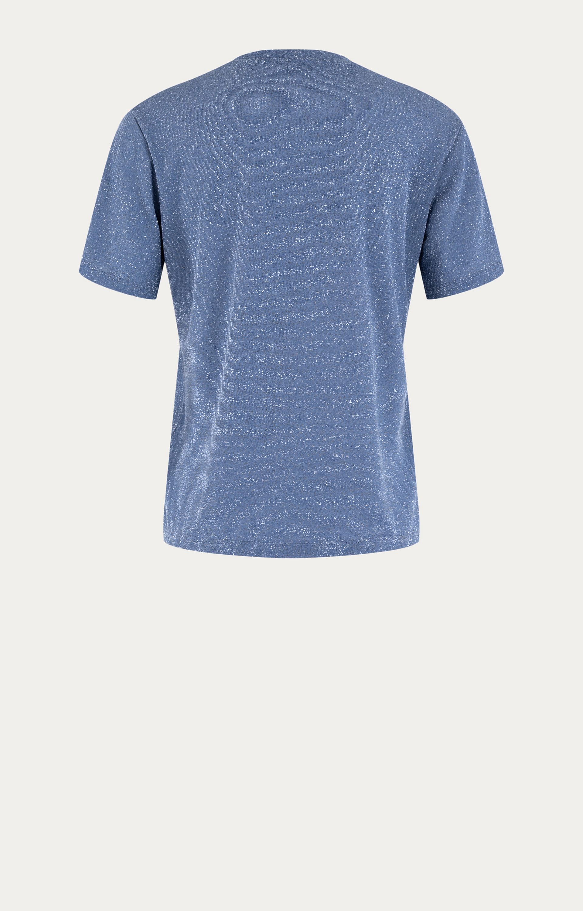 Shirt met lurex