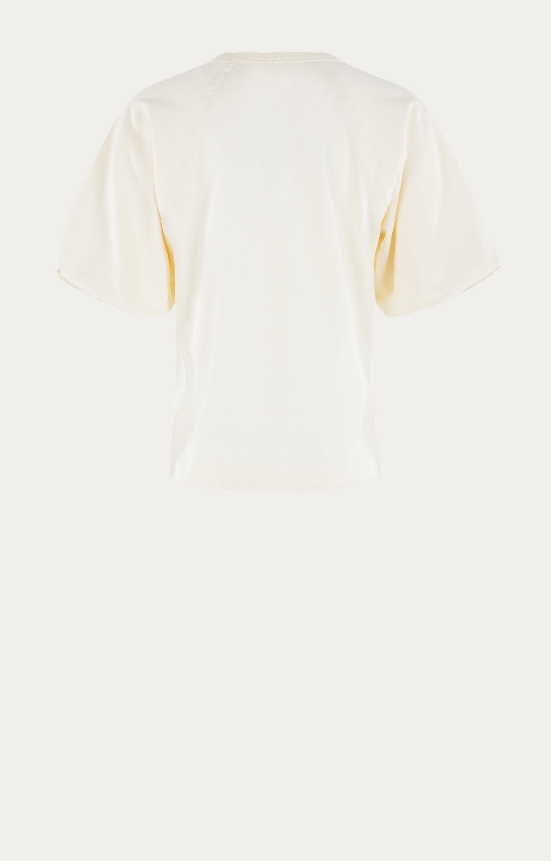 T-shirt met pofmouw