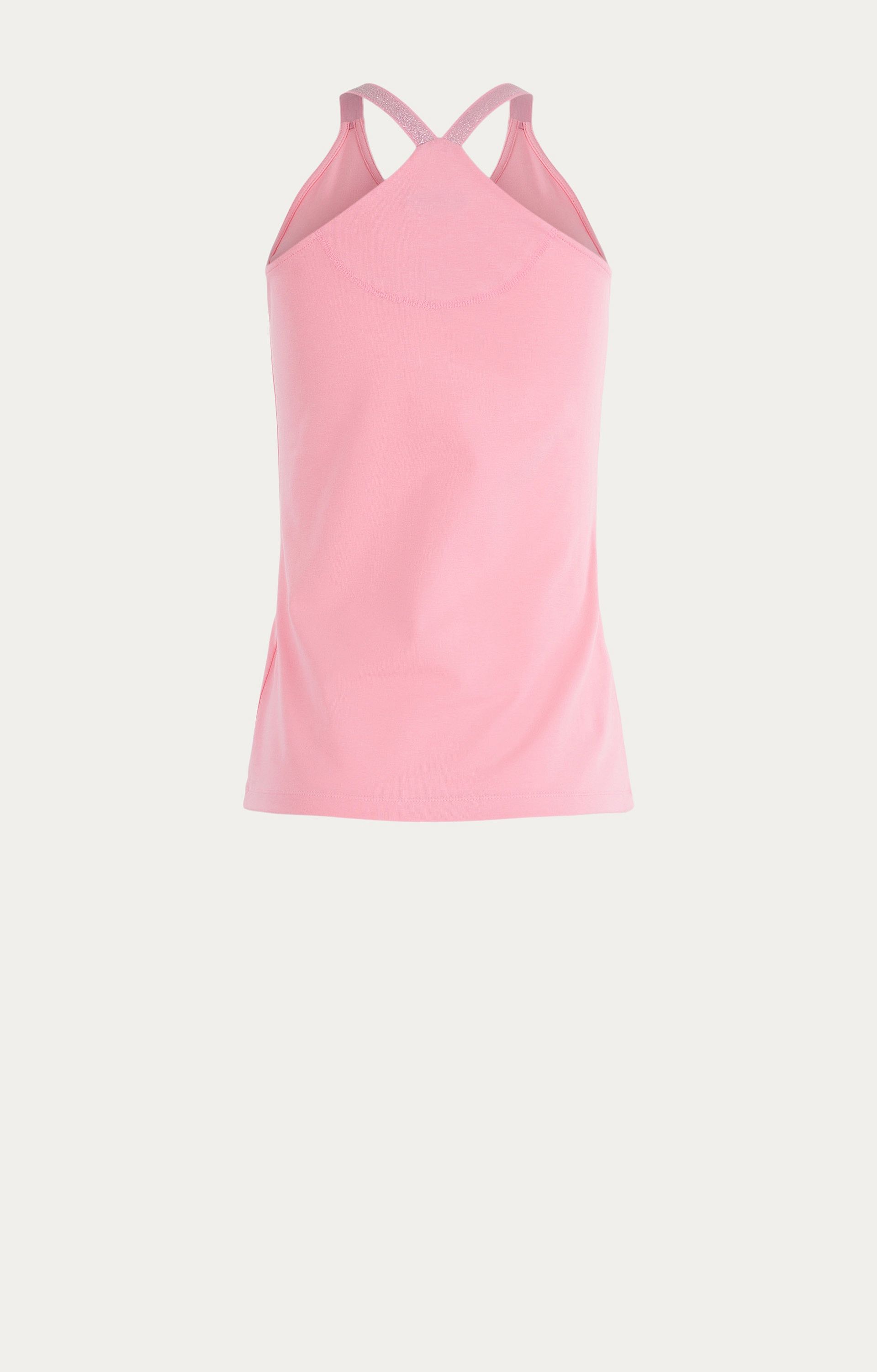 Top met lurexbandjes
