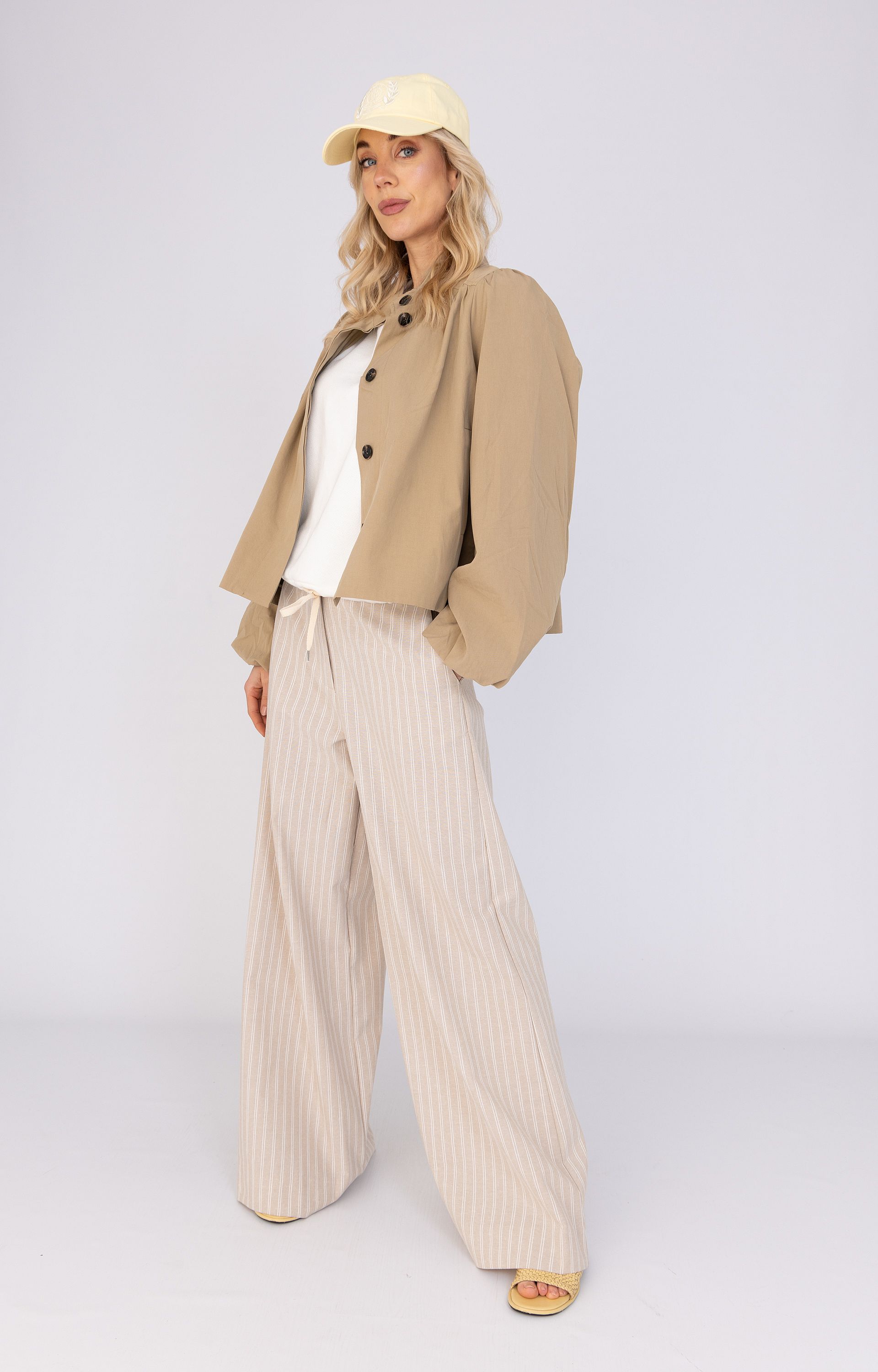 Sweater met strikceintuur