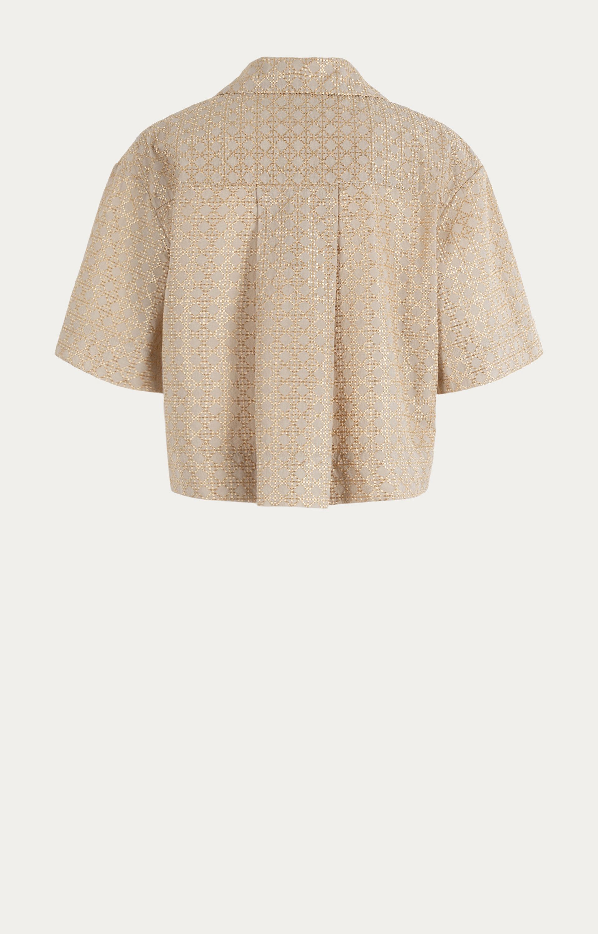 Blouse all-over borduurselprint