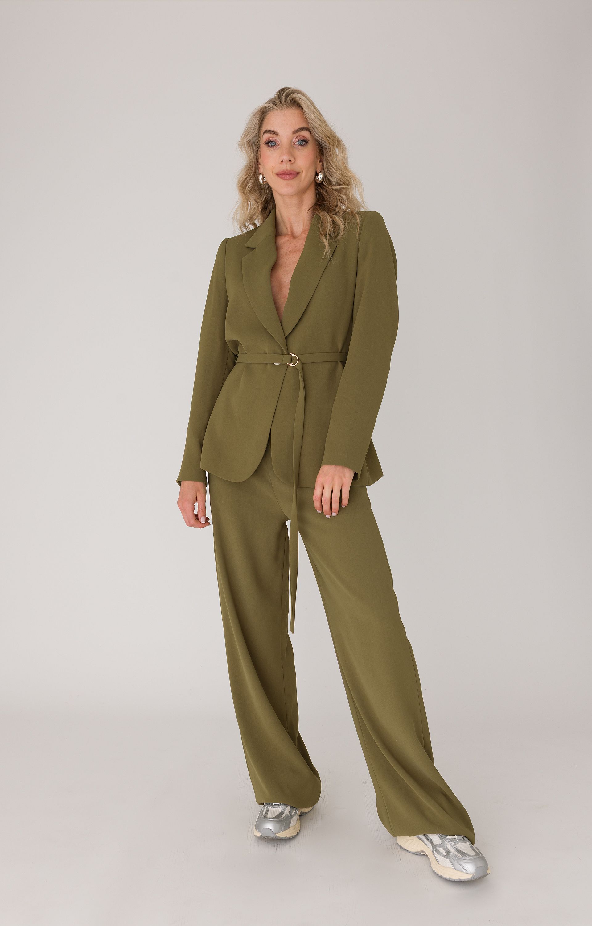 Blazer met ceintuur
