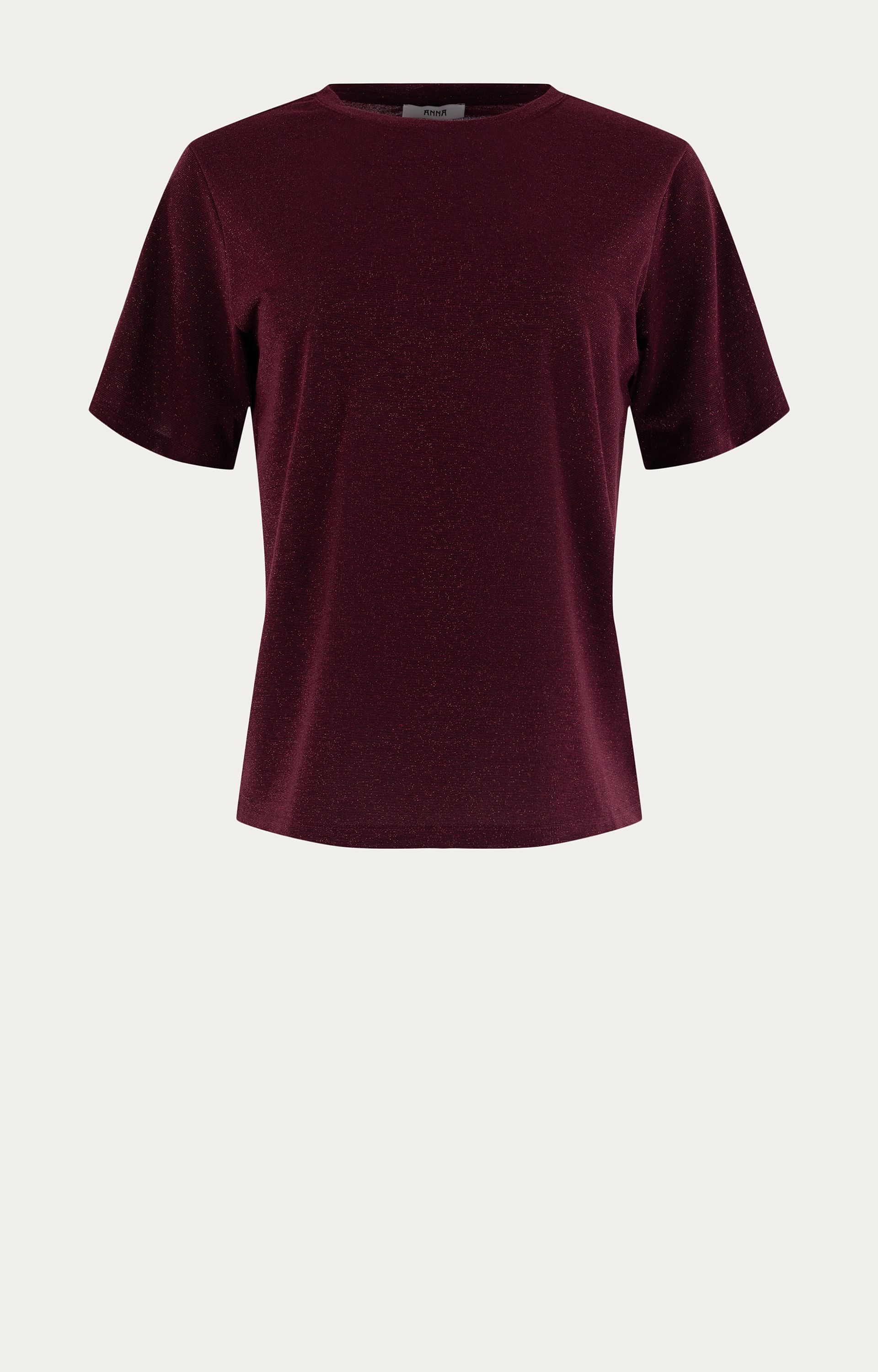 Shirt met glitter