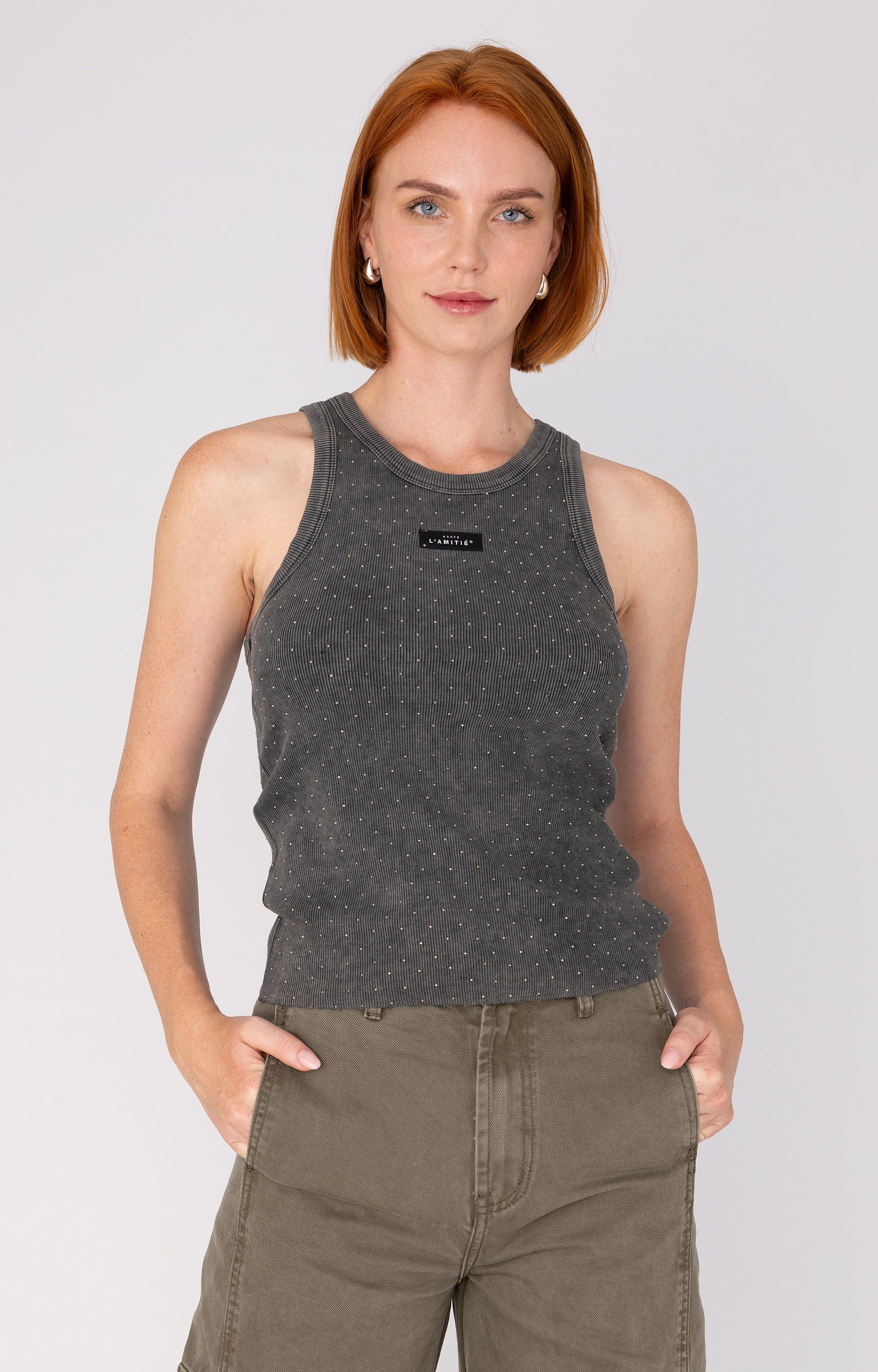 Top met glitter 