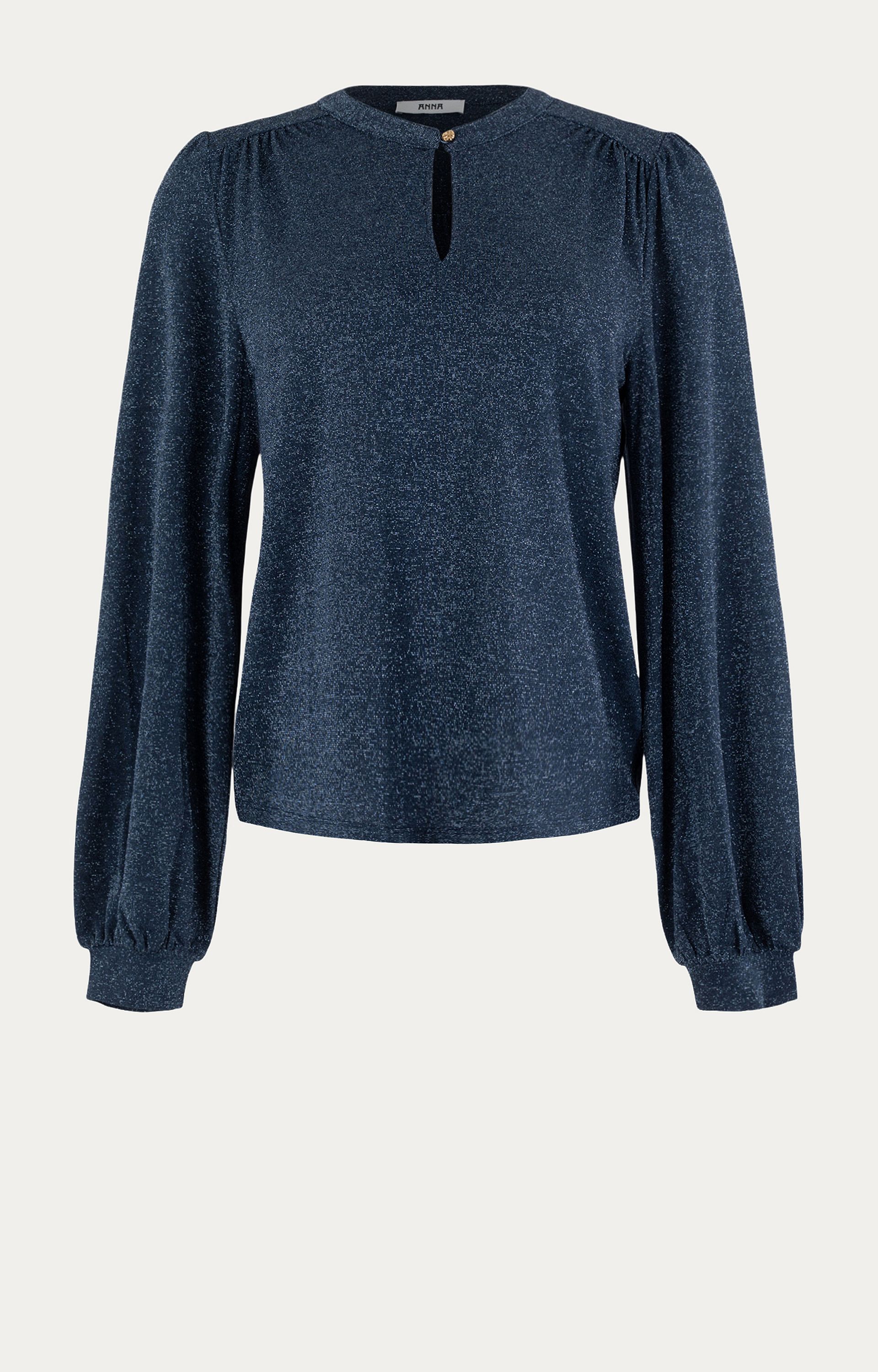 Blouse met glitter 