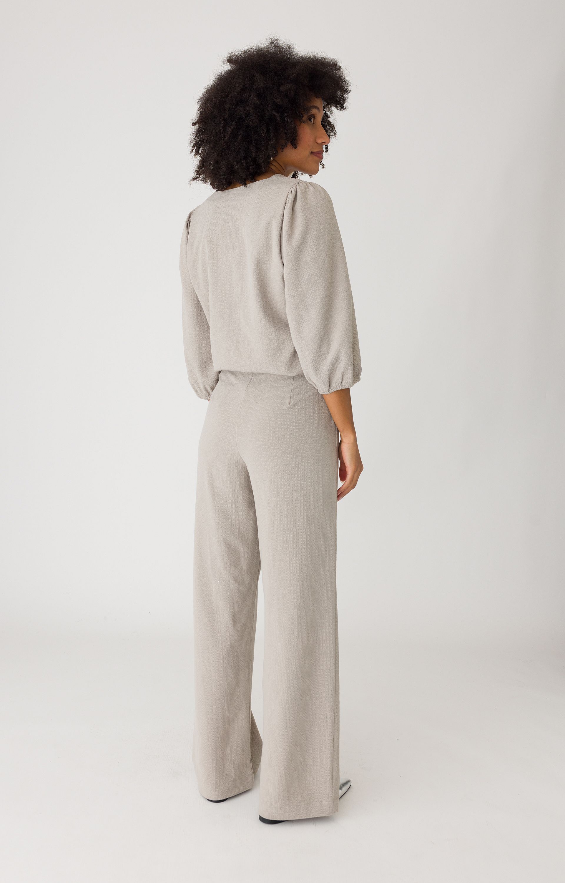 Broek met structuur