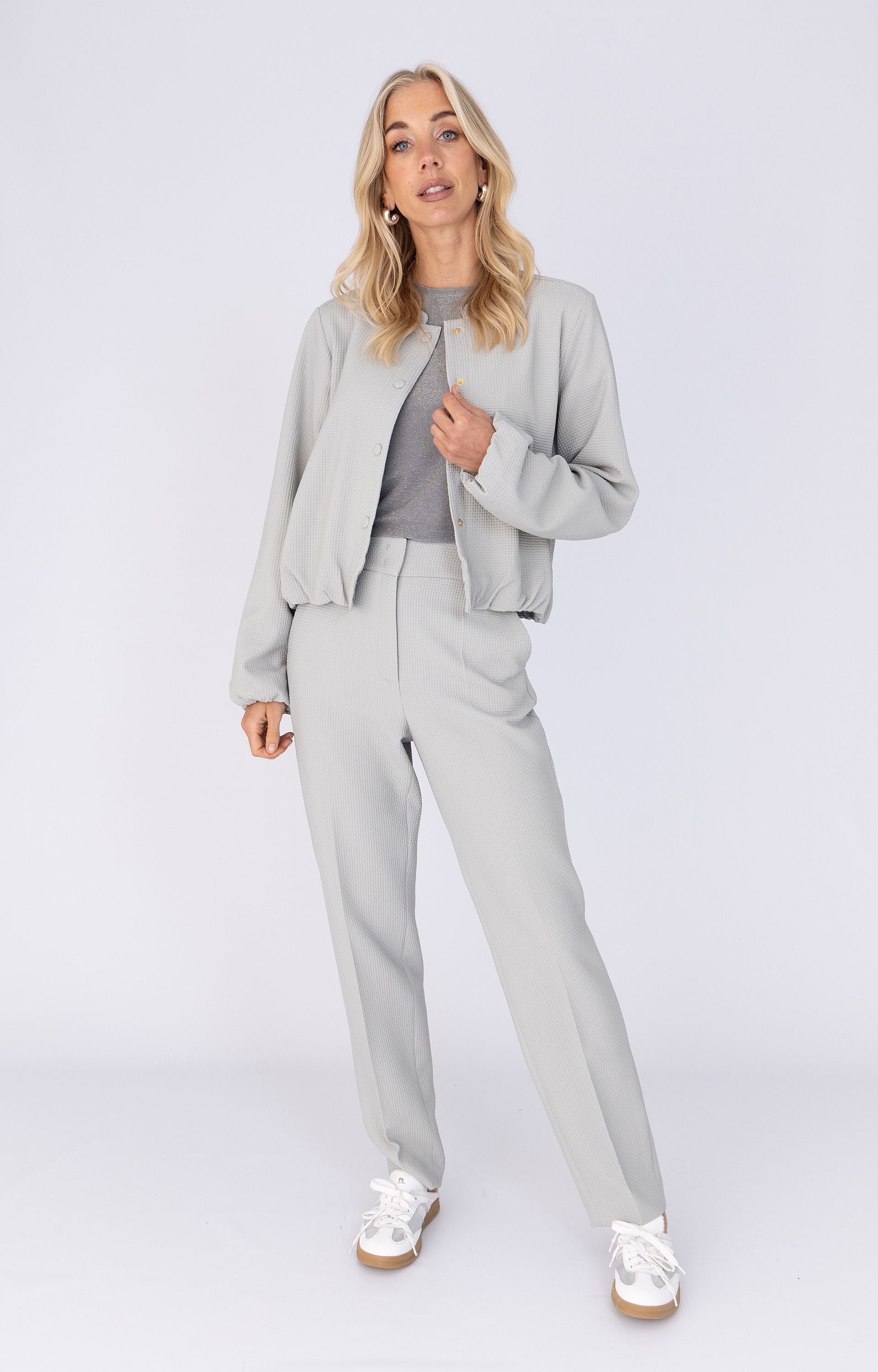 Blazer met structuur