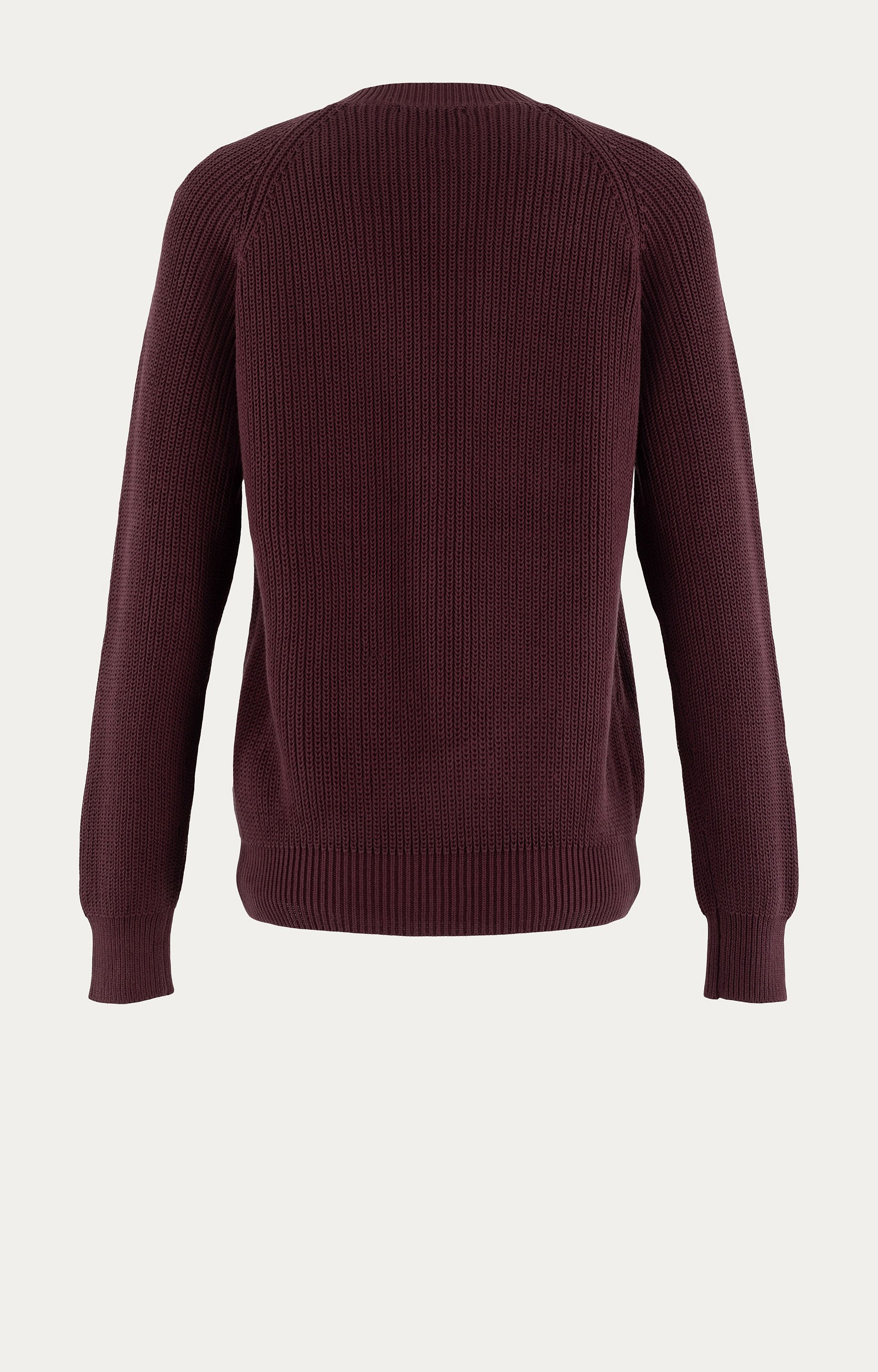 Pullover met knopen