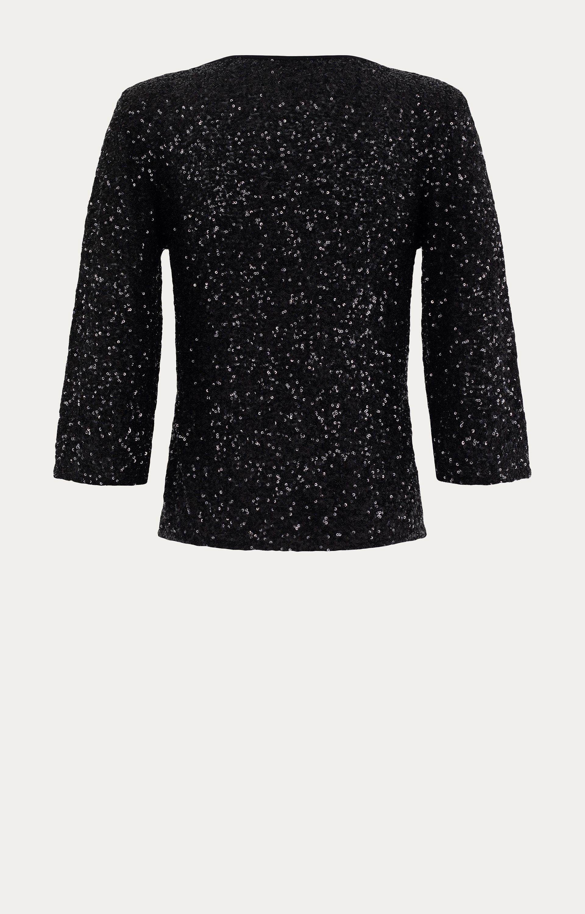 Shirt met pailletten