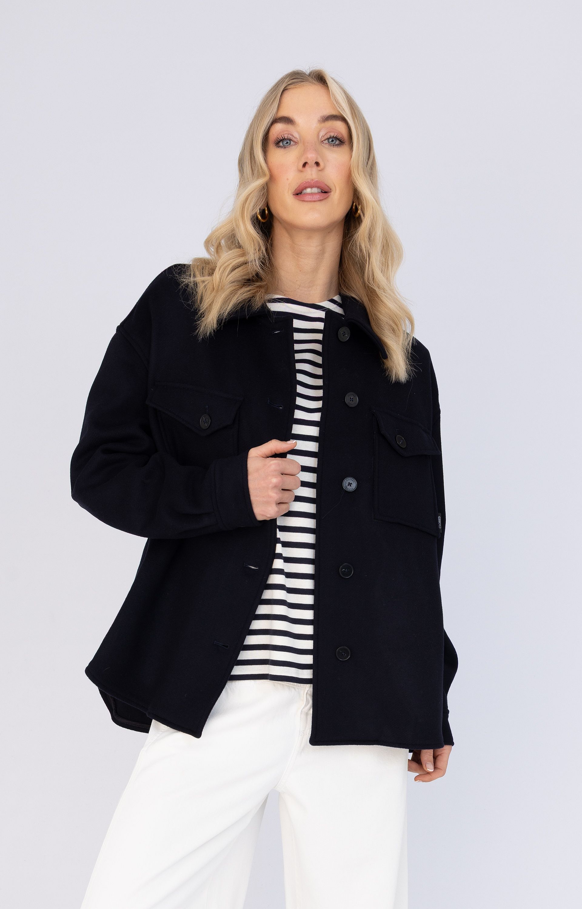 Blazer van wolmix