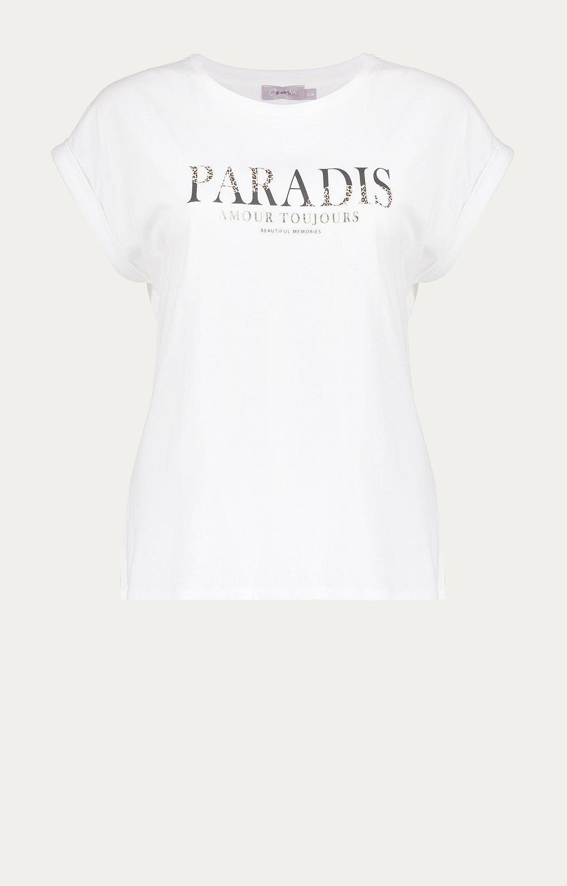 T-shirt met print