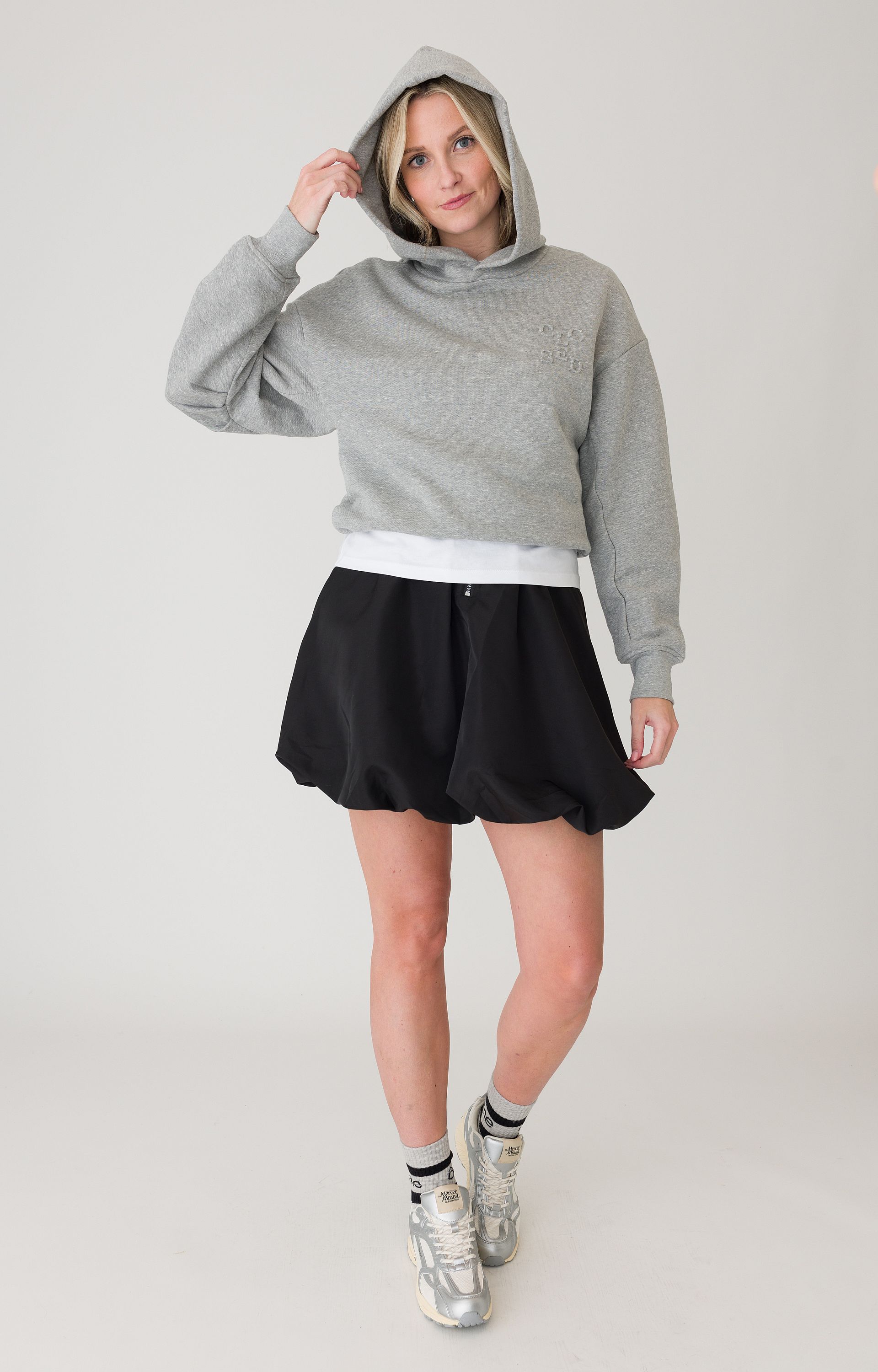 Cropped hoodie