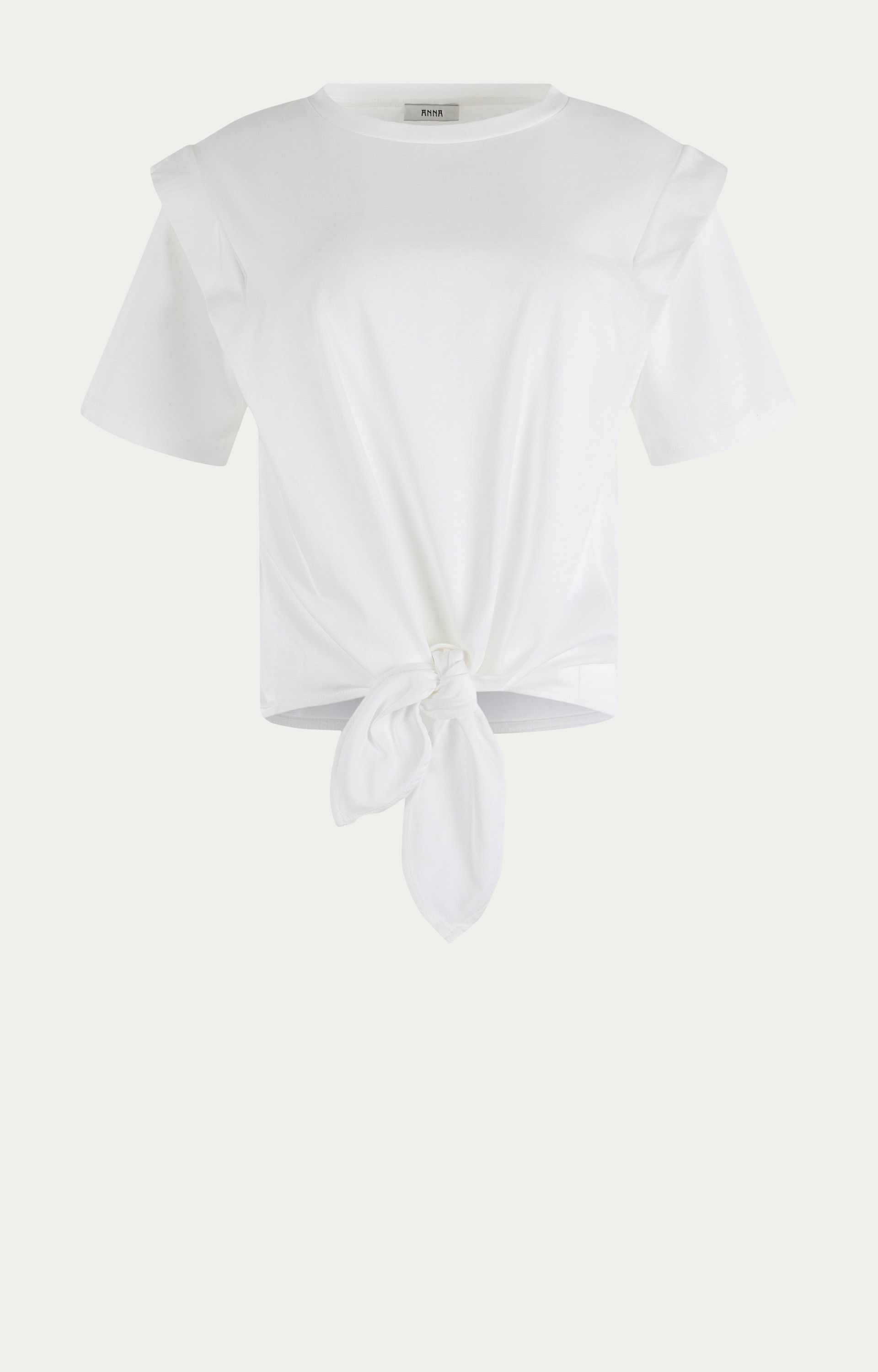 Shirt met knoop