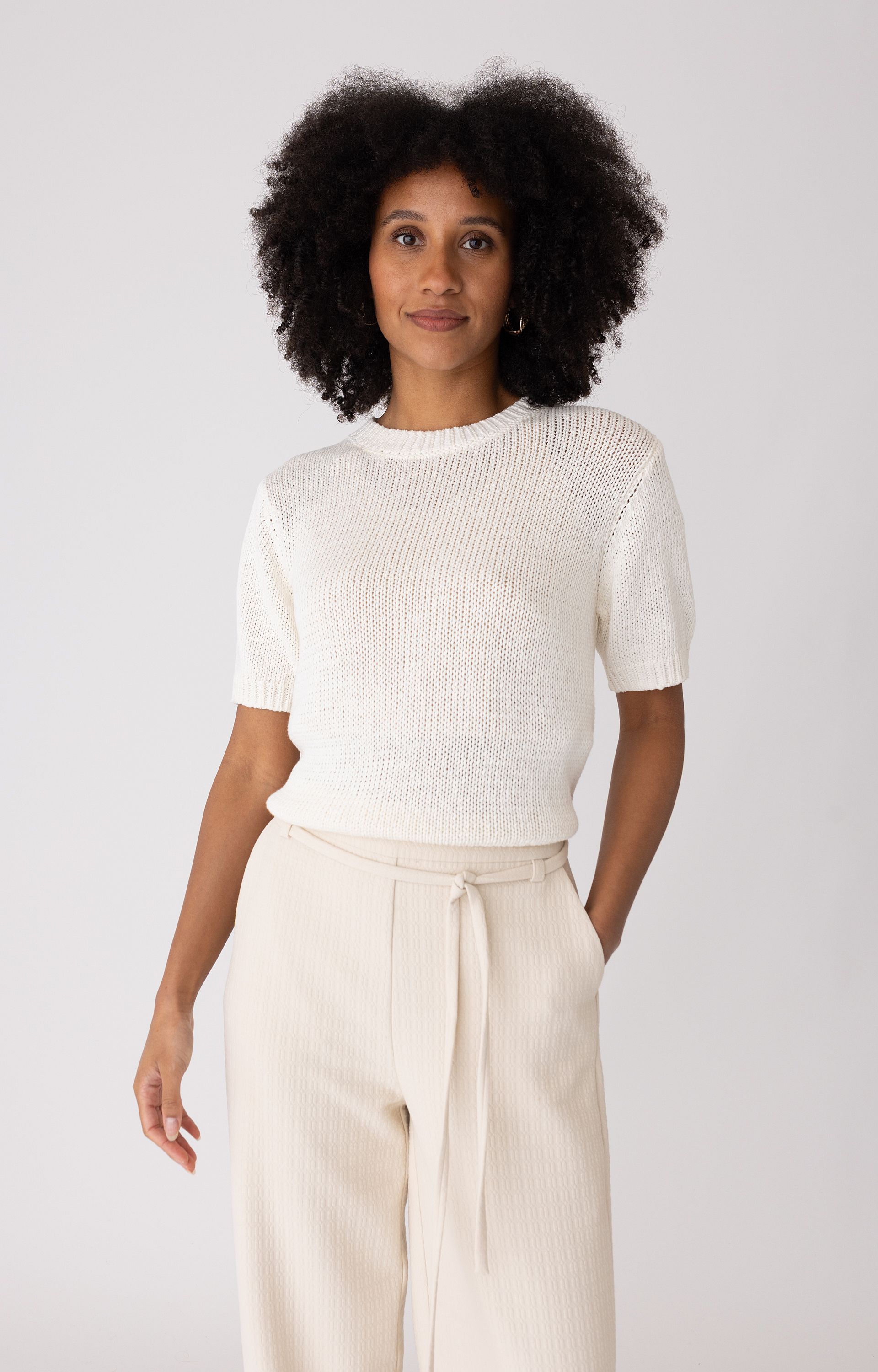 Pullover korte mouw