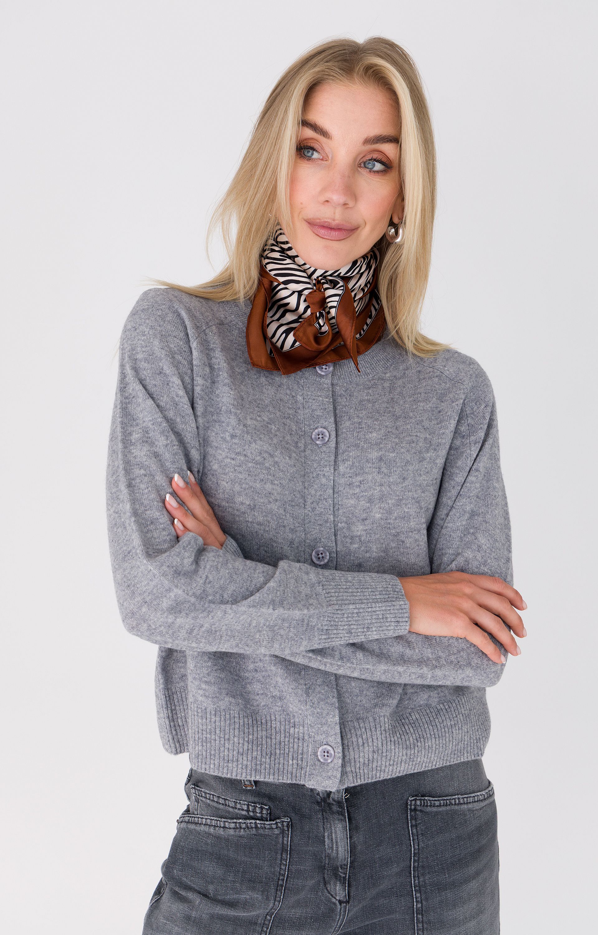Vest met cashmere