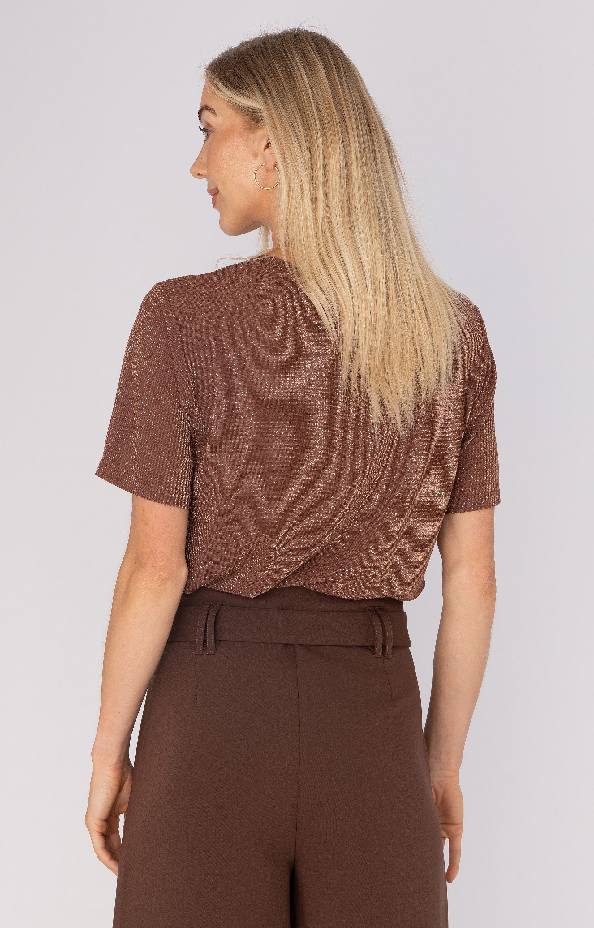 Shirt met glitter