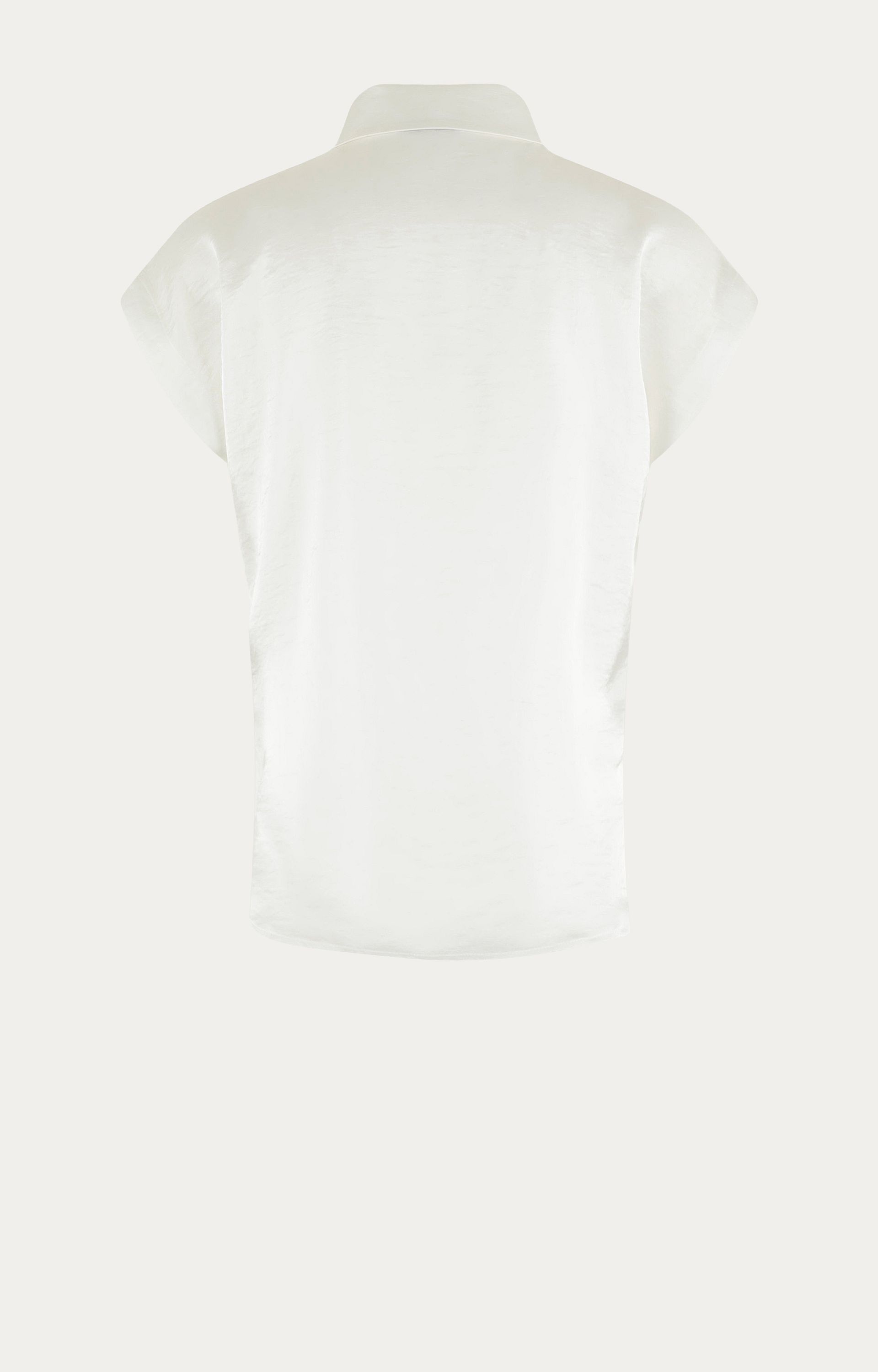 Blouse met satijnlook 