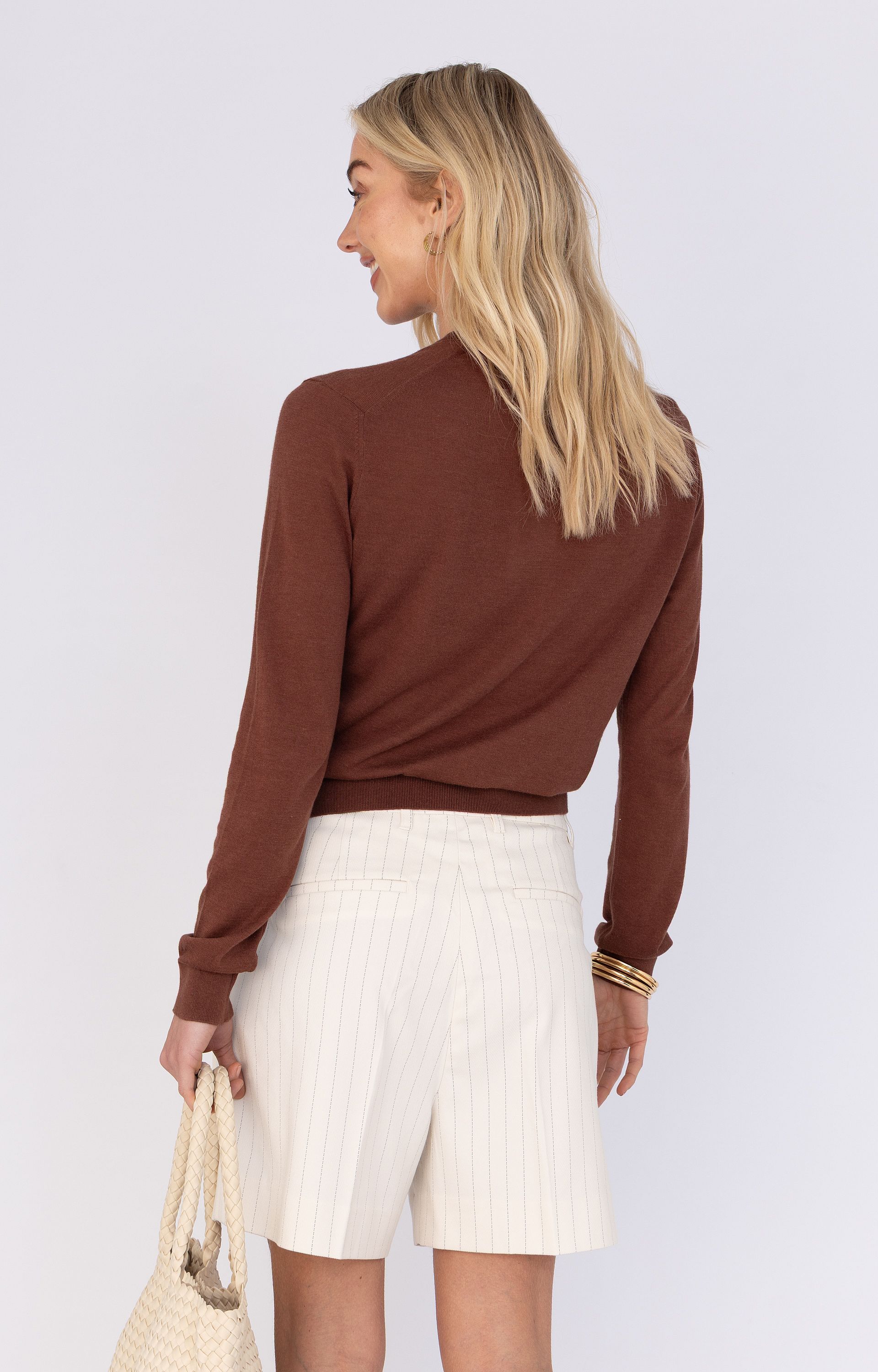 Vest met knoopsluiting
