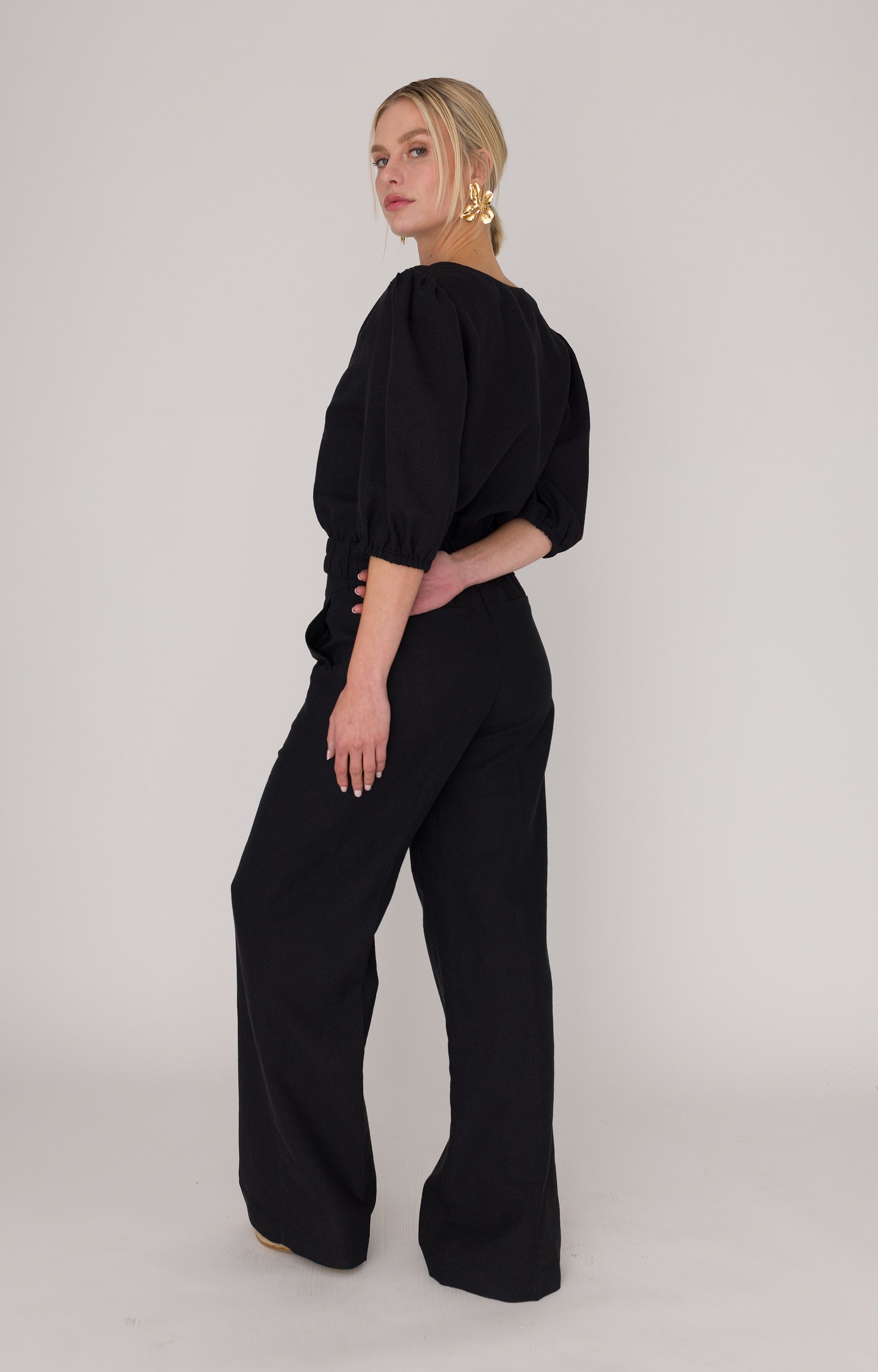 Broek met Lurex