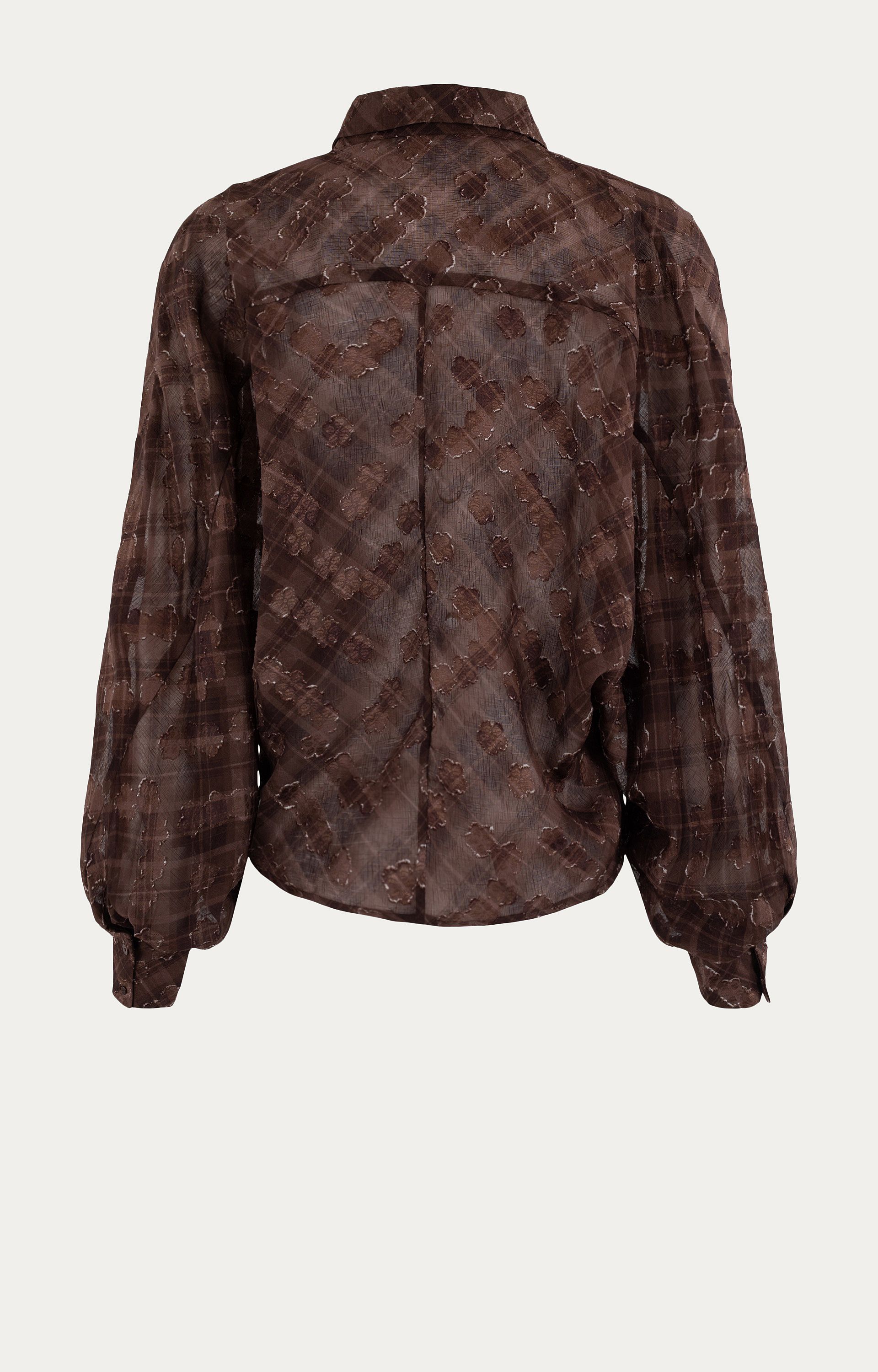 Blouse met dessin