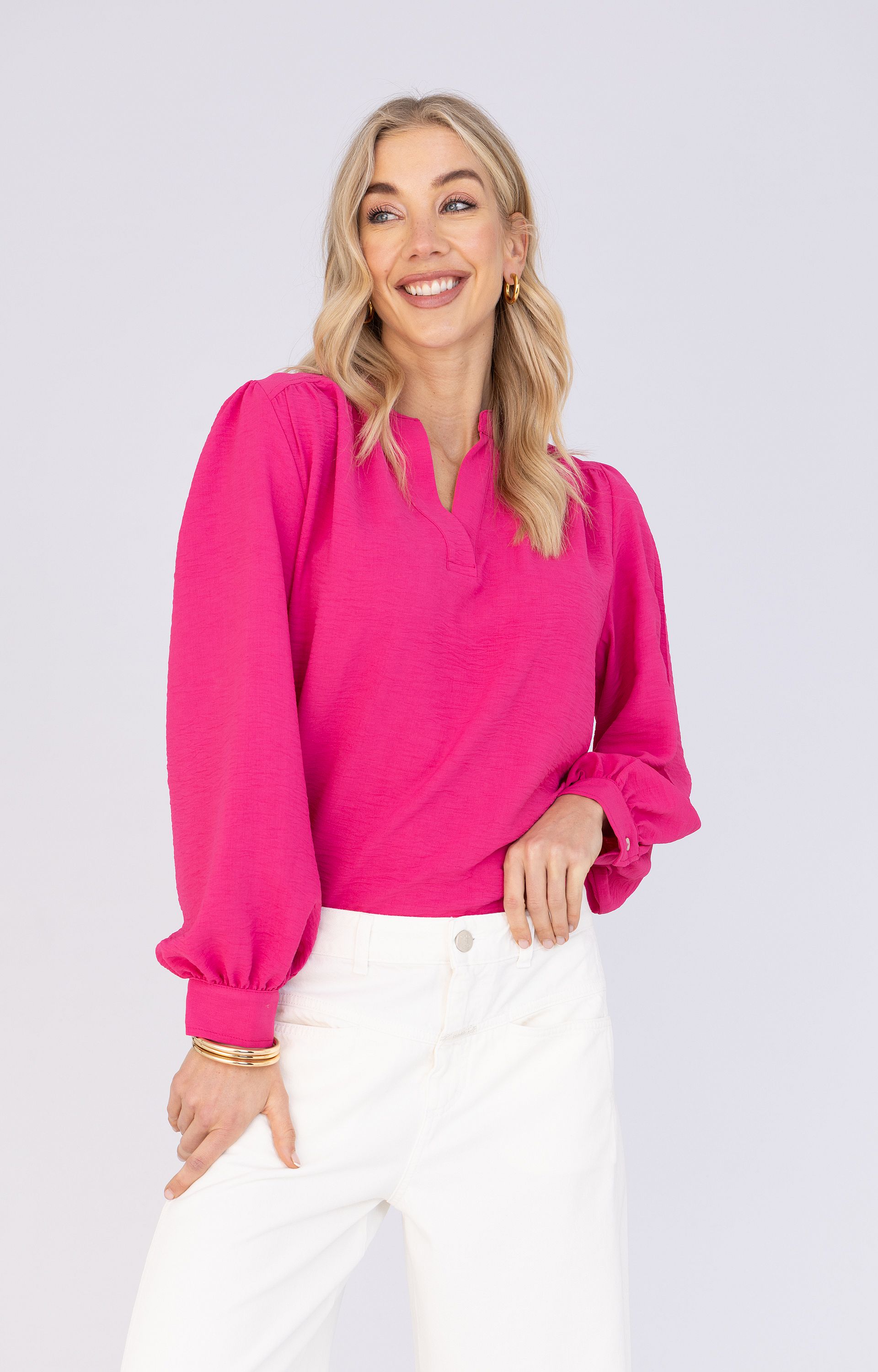 Blouse met structuur