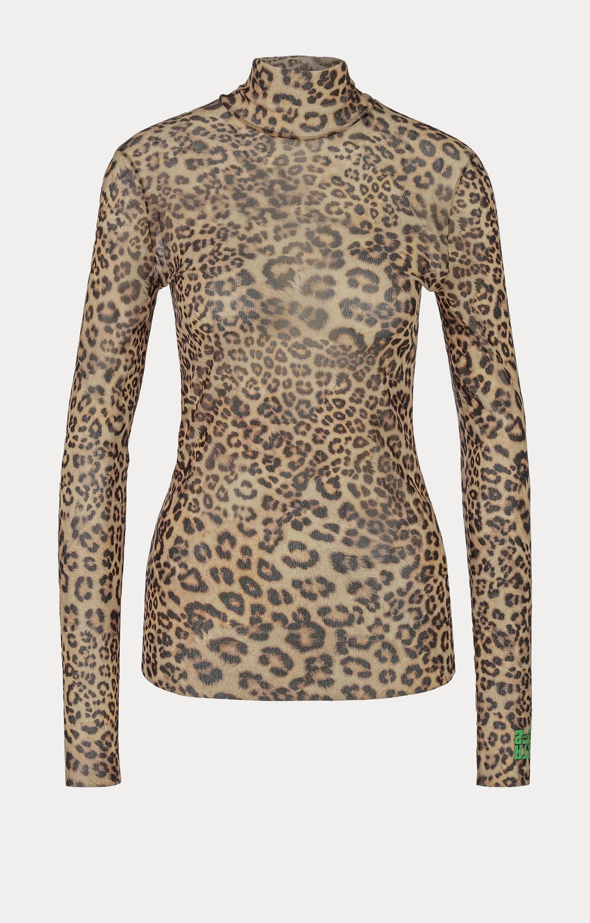 Shirt met luipaardprint