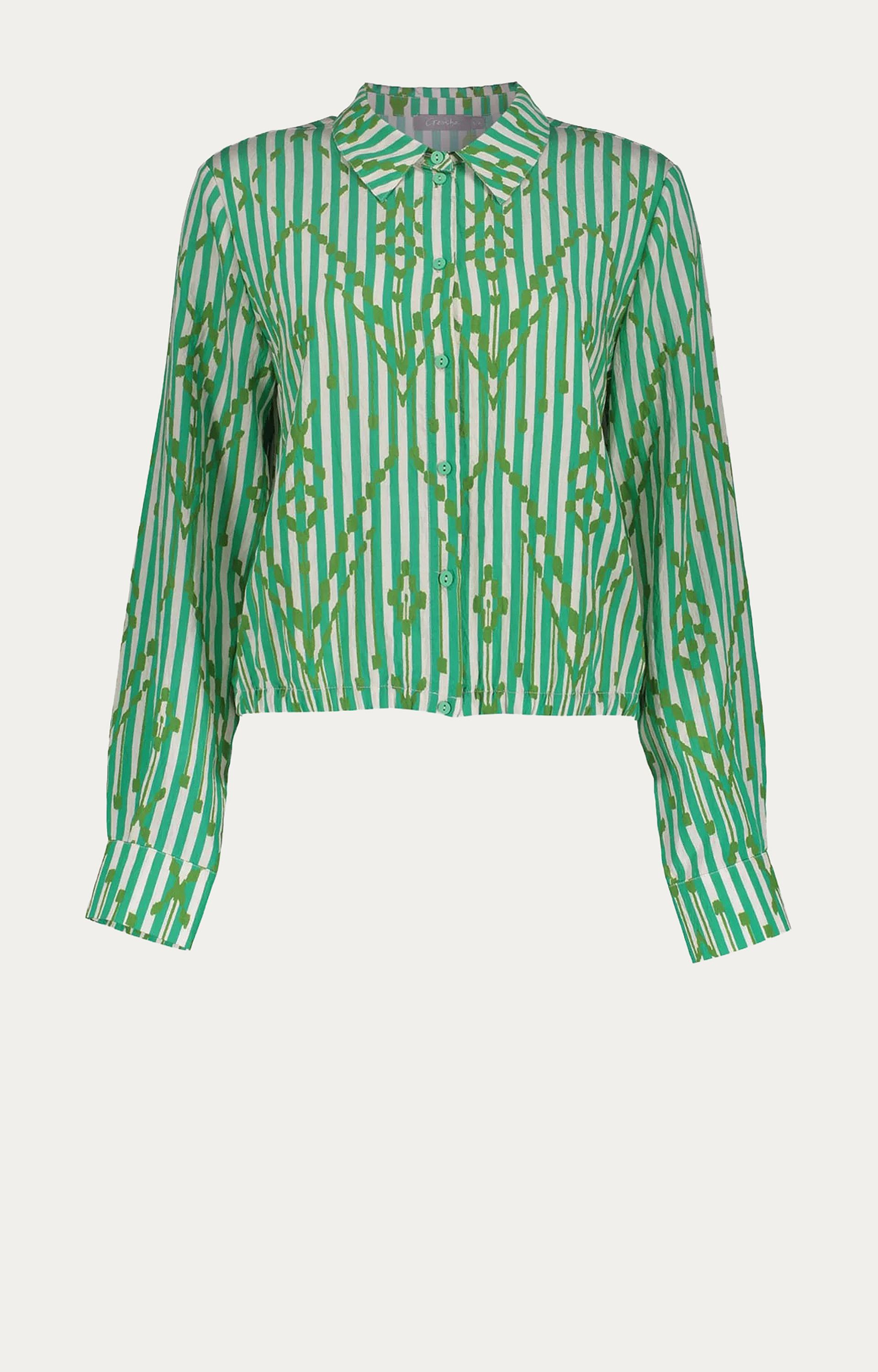 Blouse met strepen 