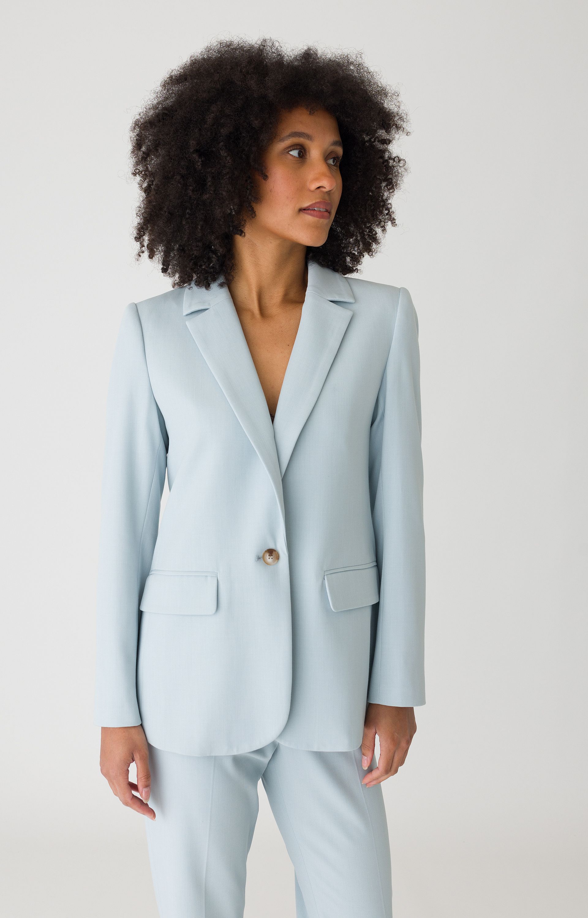 Single-breasted blazer