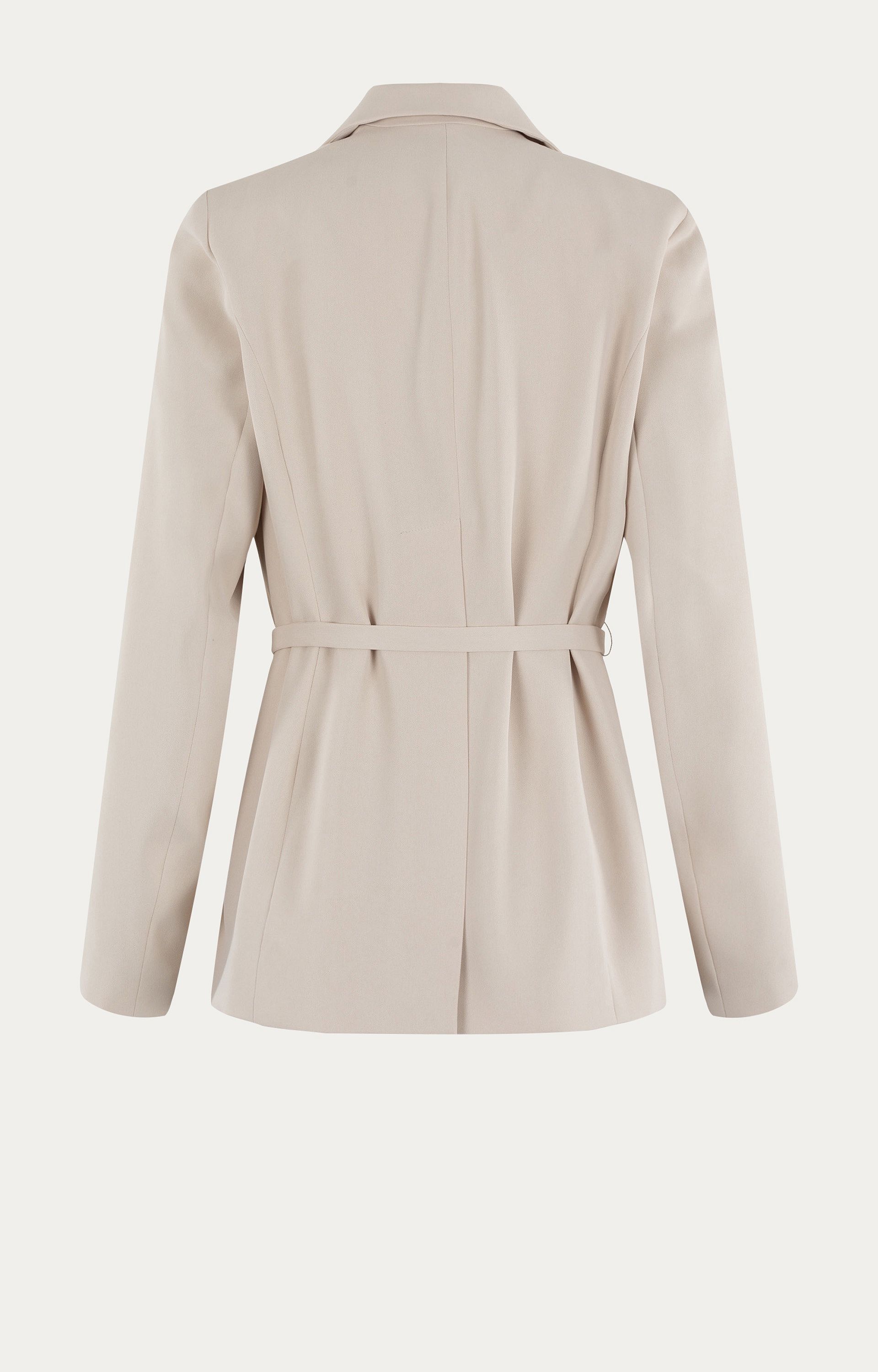 Blazer met ceintuur