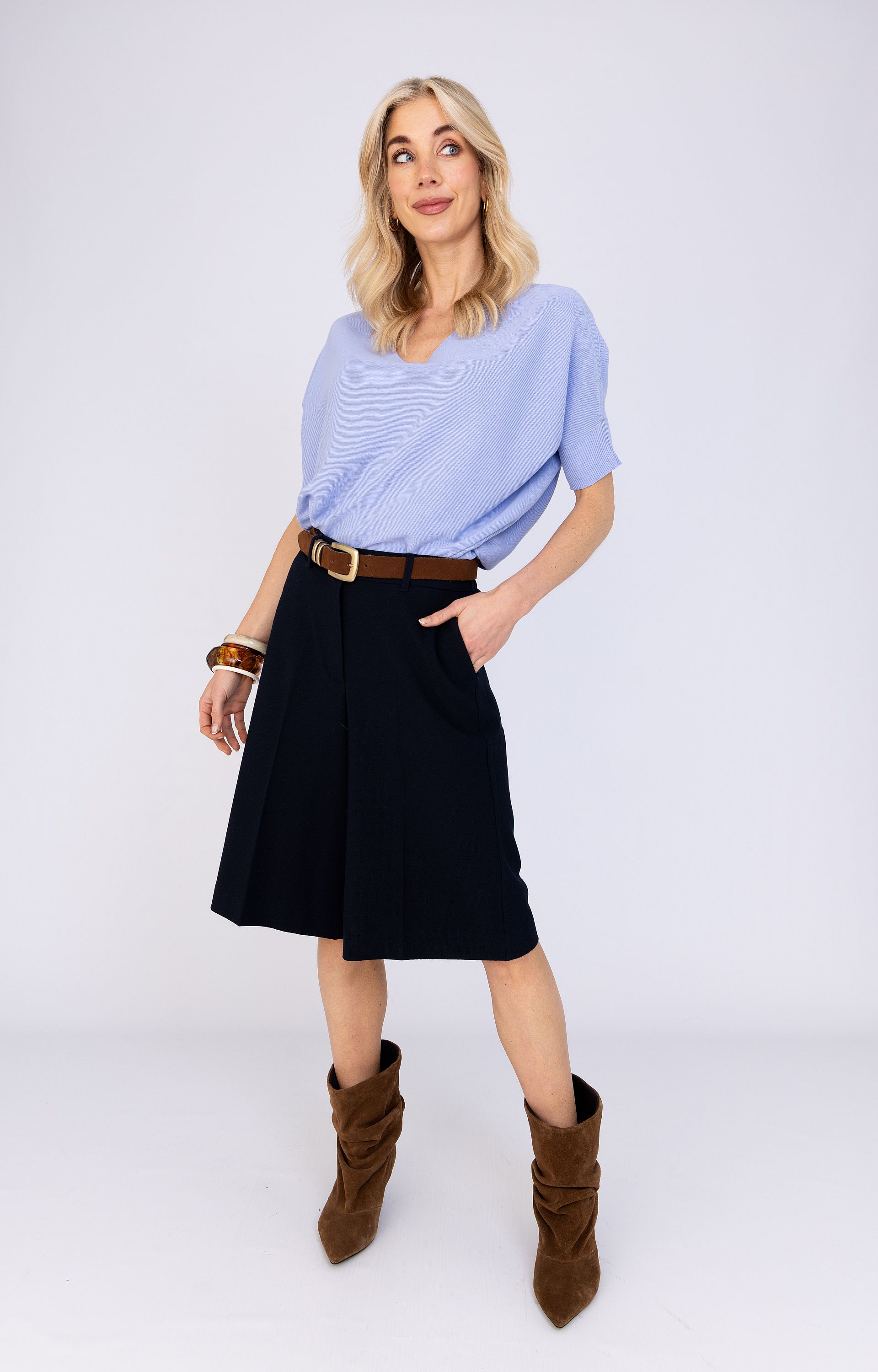 Pullover fijngebreid