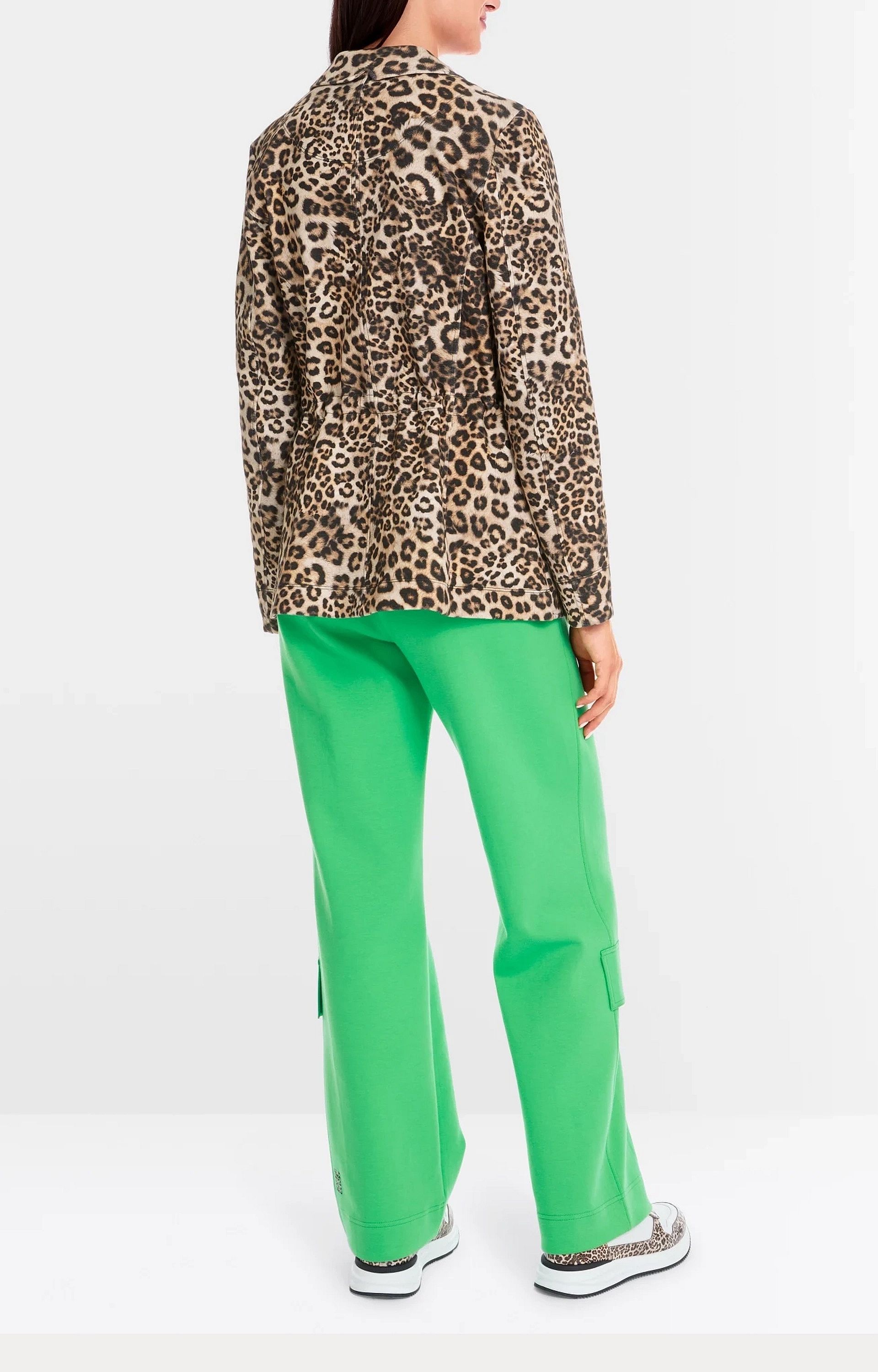 Blazer met luipaardprint