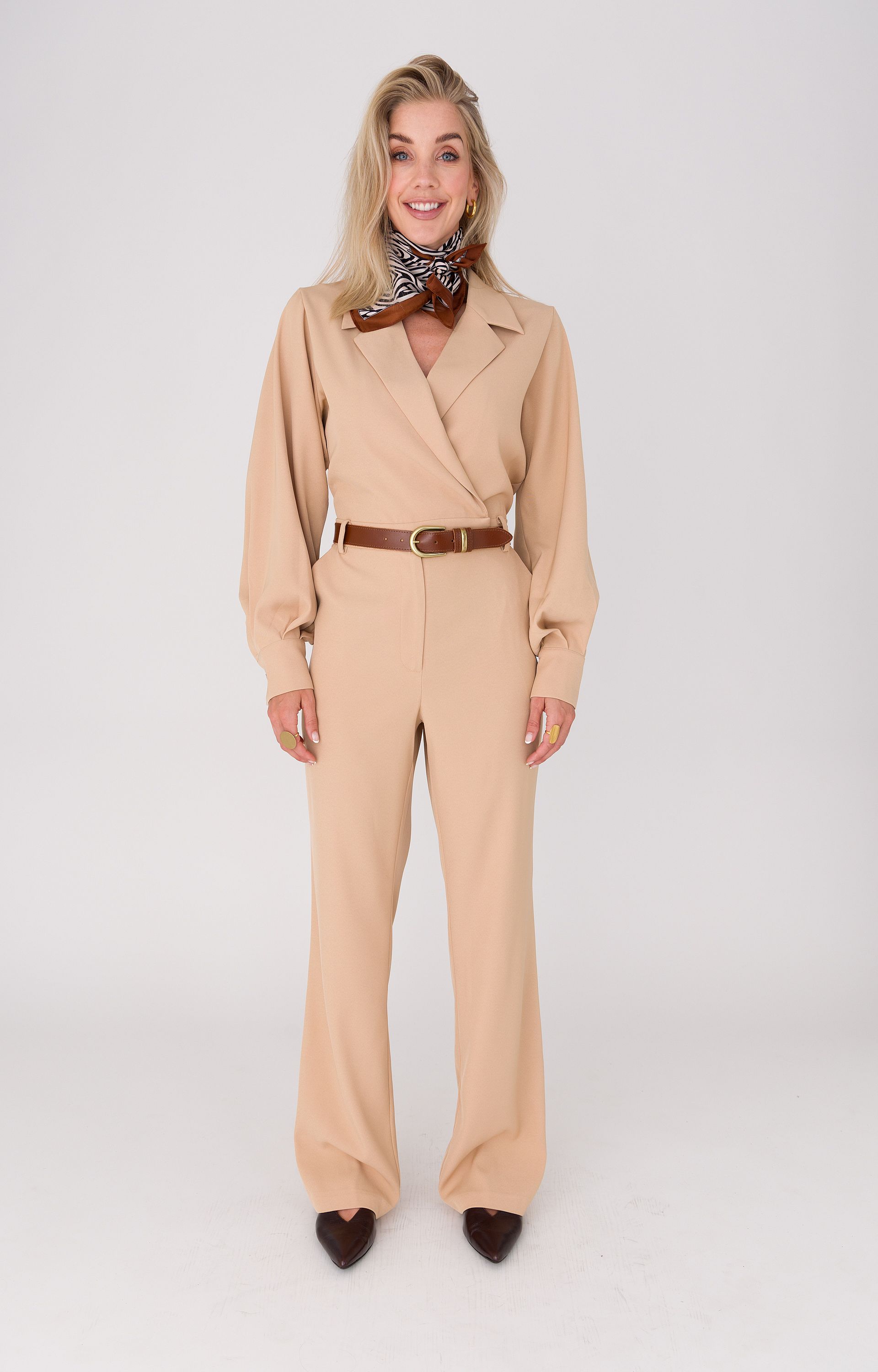 Jumpsuit Camel