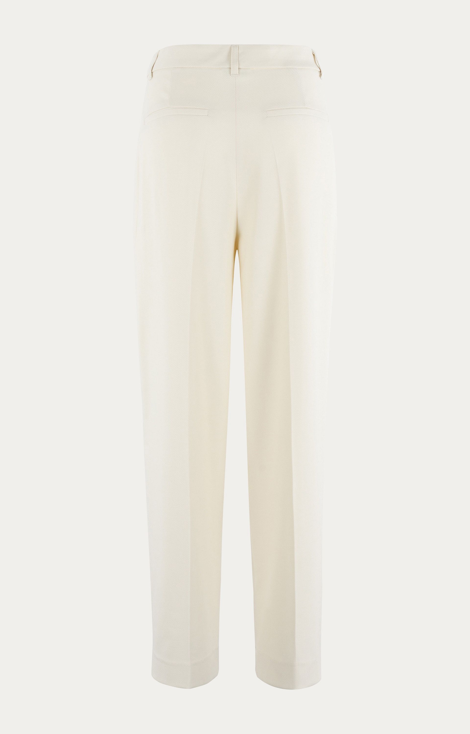 Pantalon met structuur