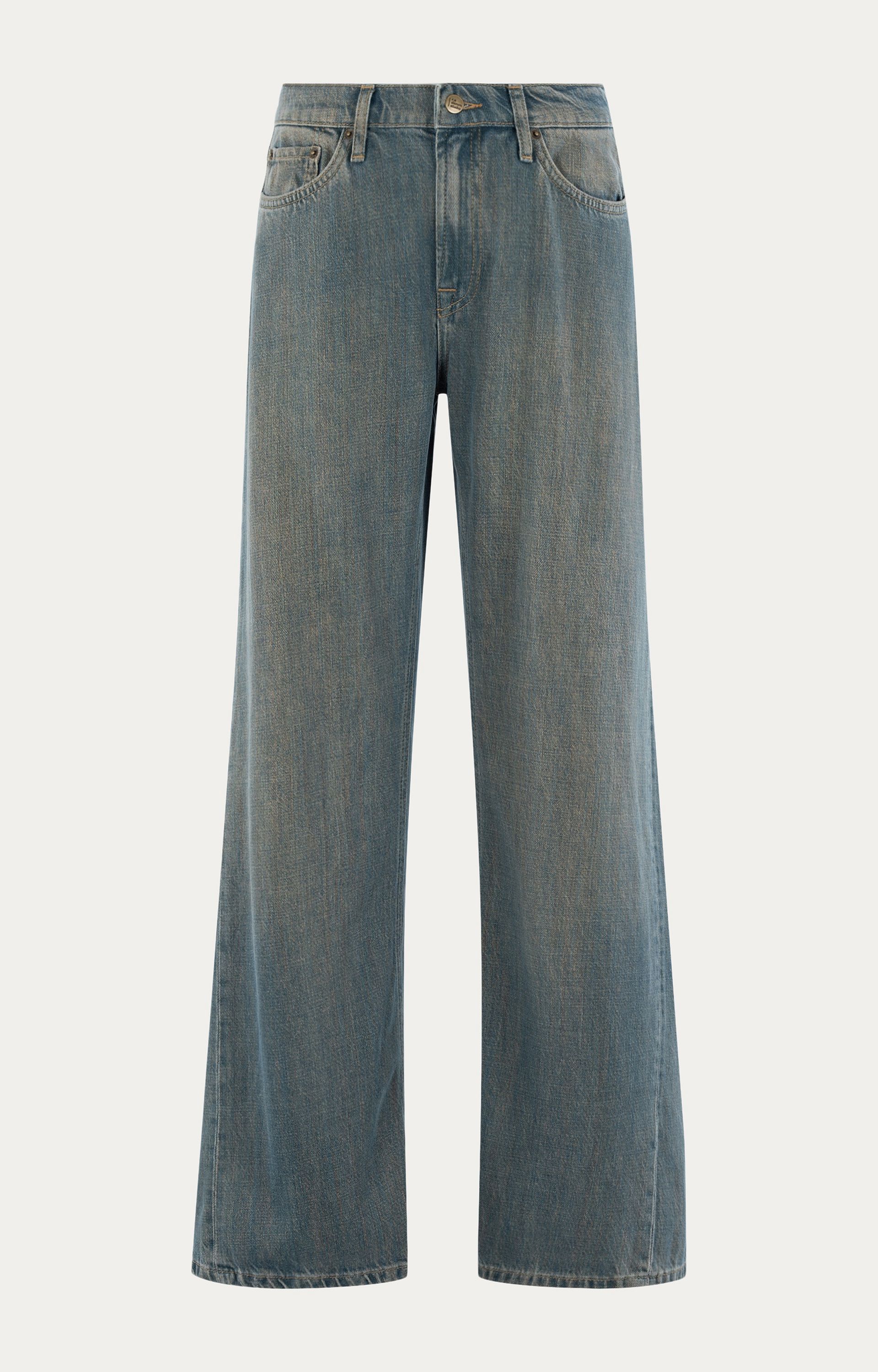 Jeans met wide leg