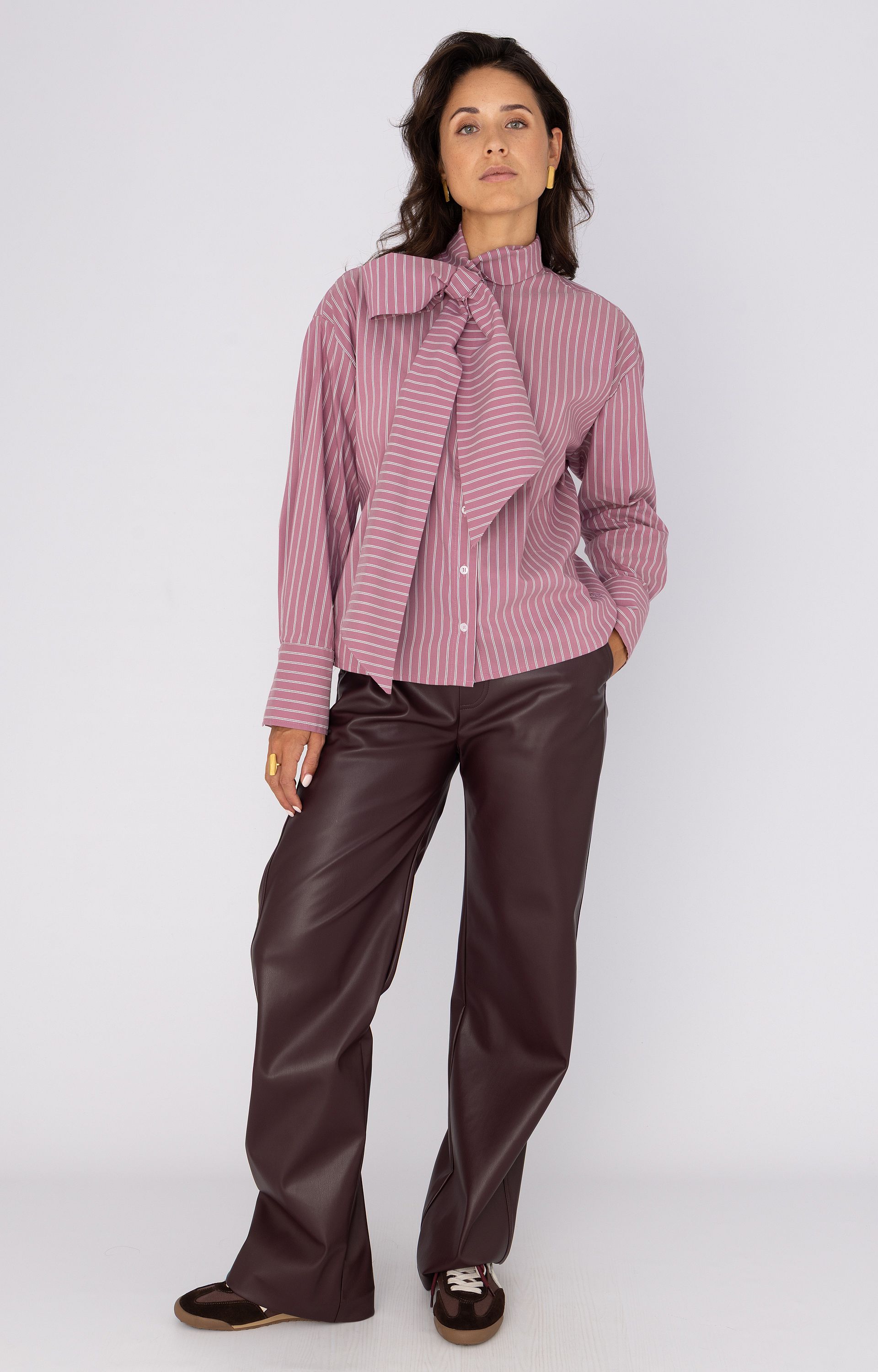 Blouse met strepen 