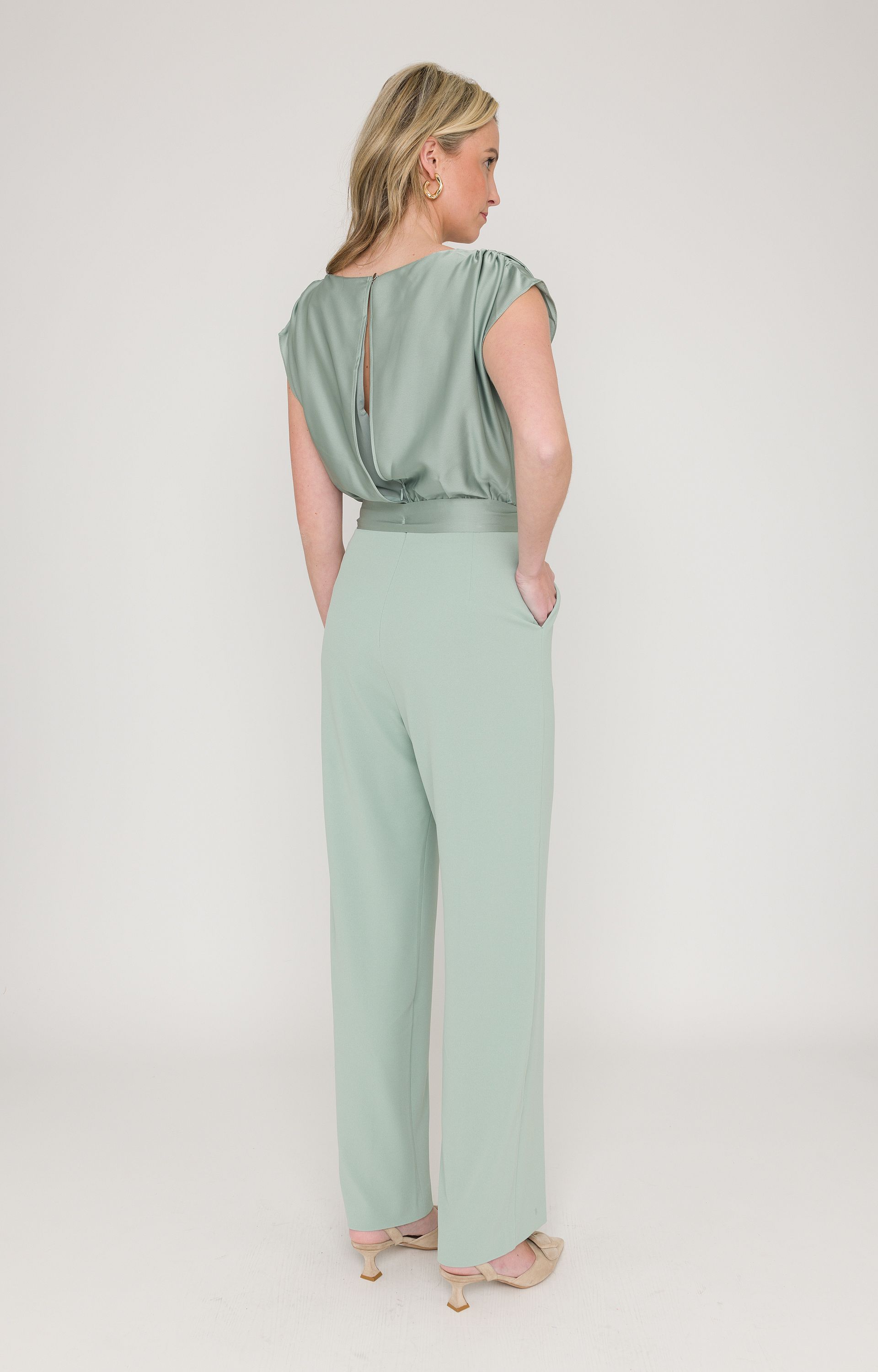 Jumpsuit met ceintuur