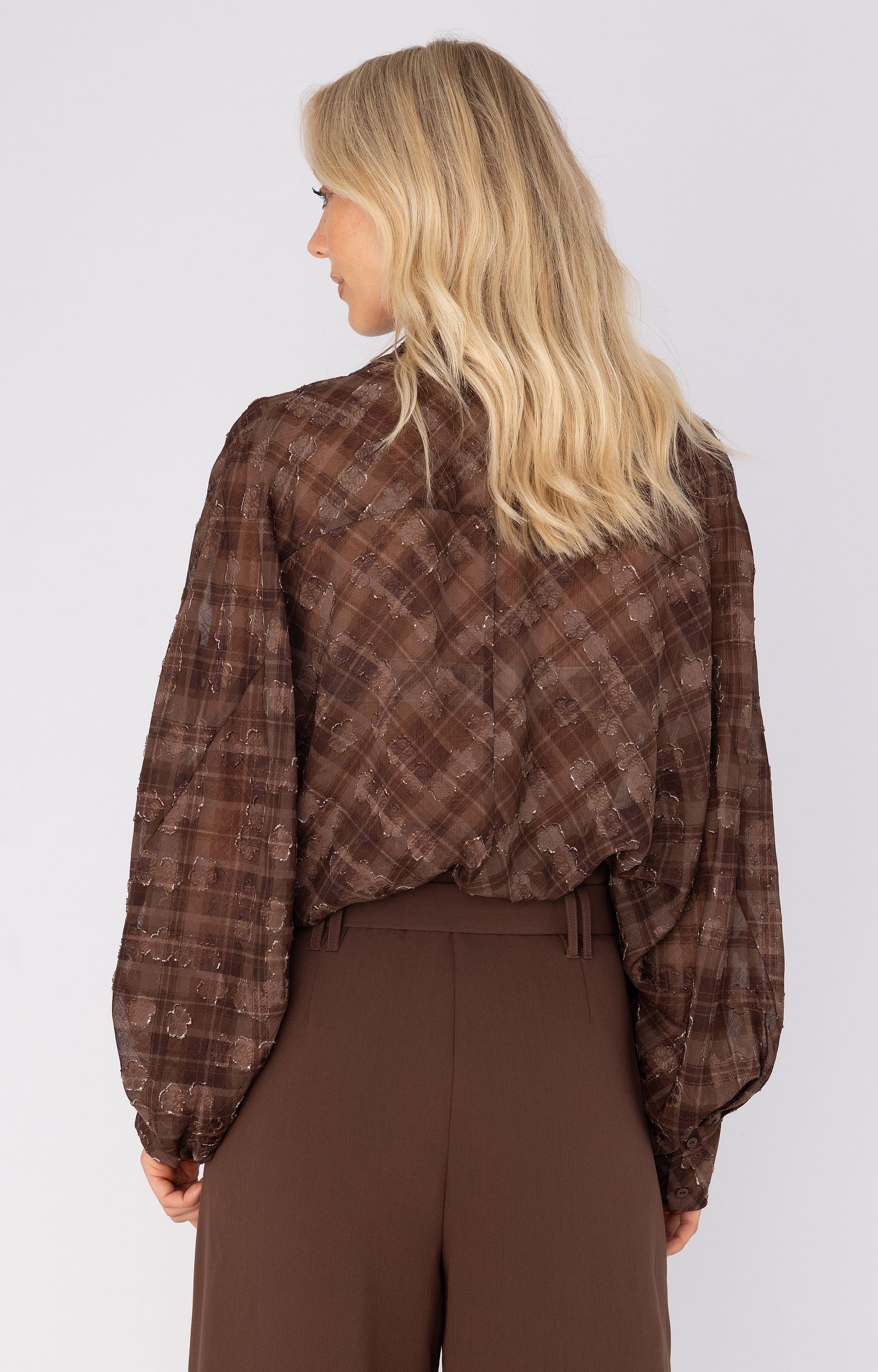 Blouse met dessin