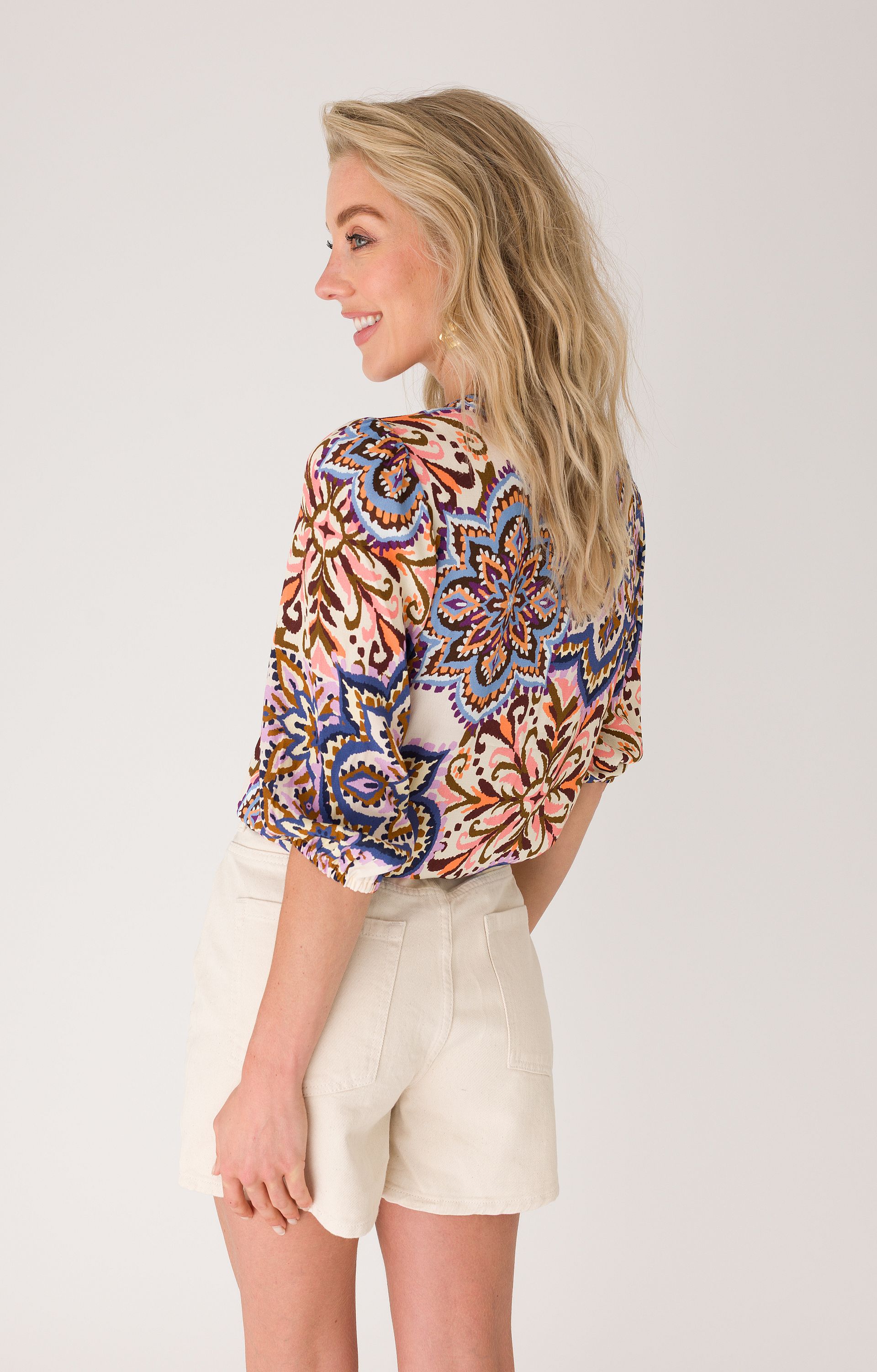 Blouse met print